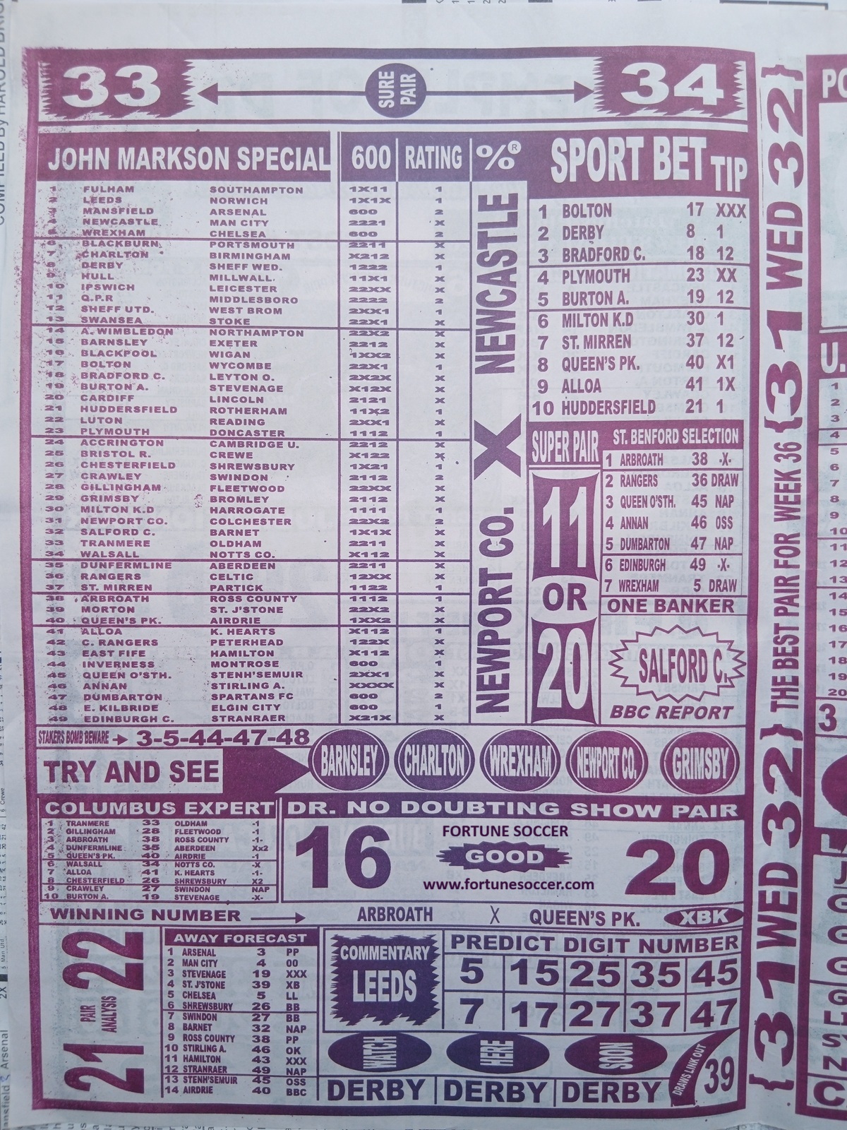 week 36 temple of draws 2026 page 2