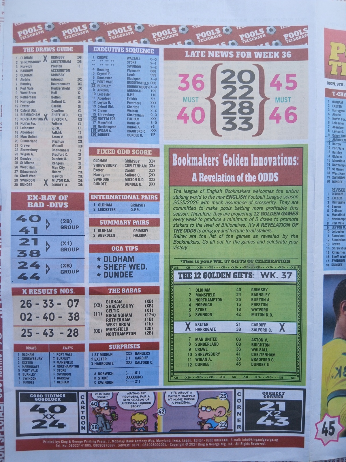 week 37 pools telegraph 2026 page 16