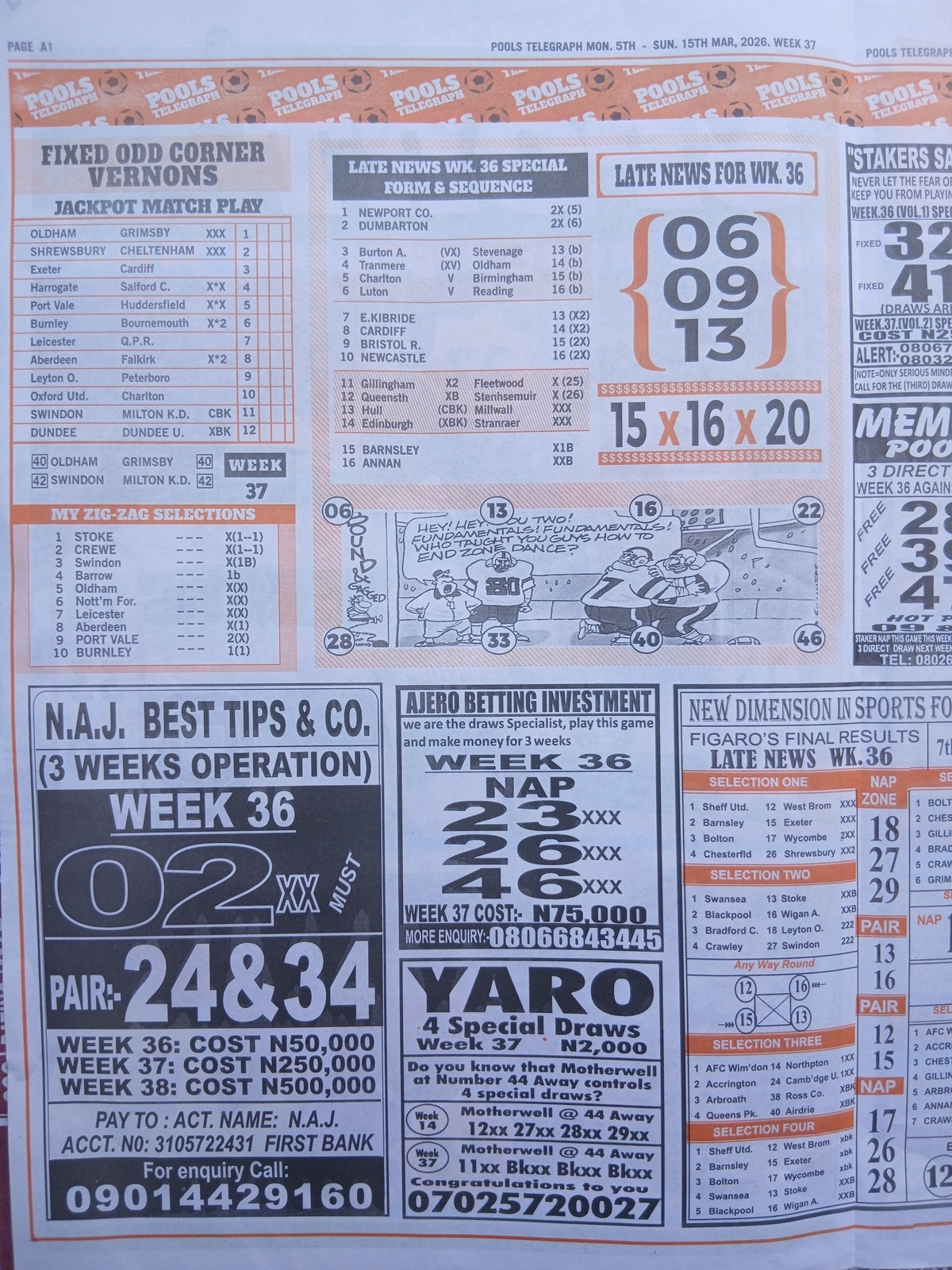 week 37 pools telegraph 2026 page 8