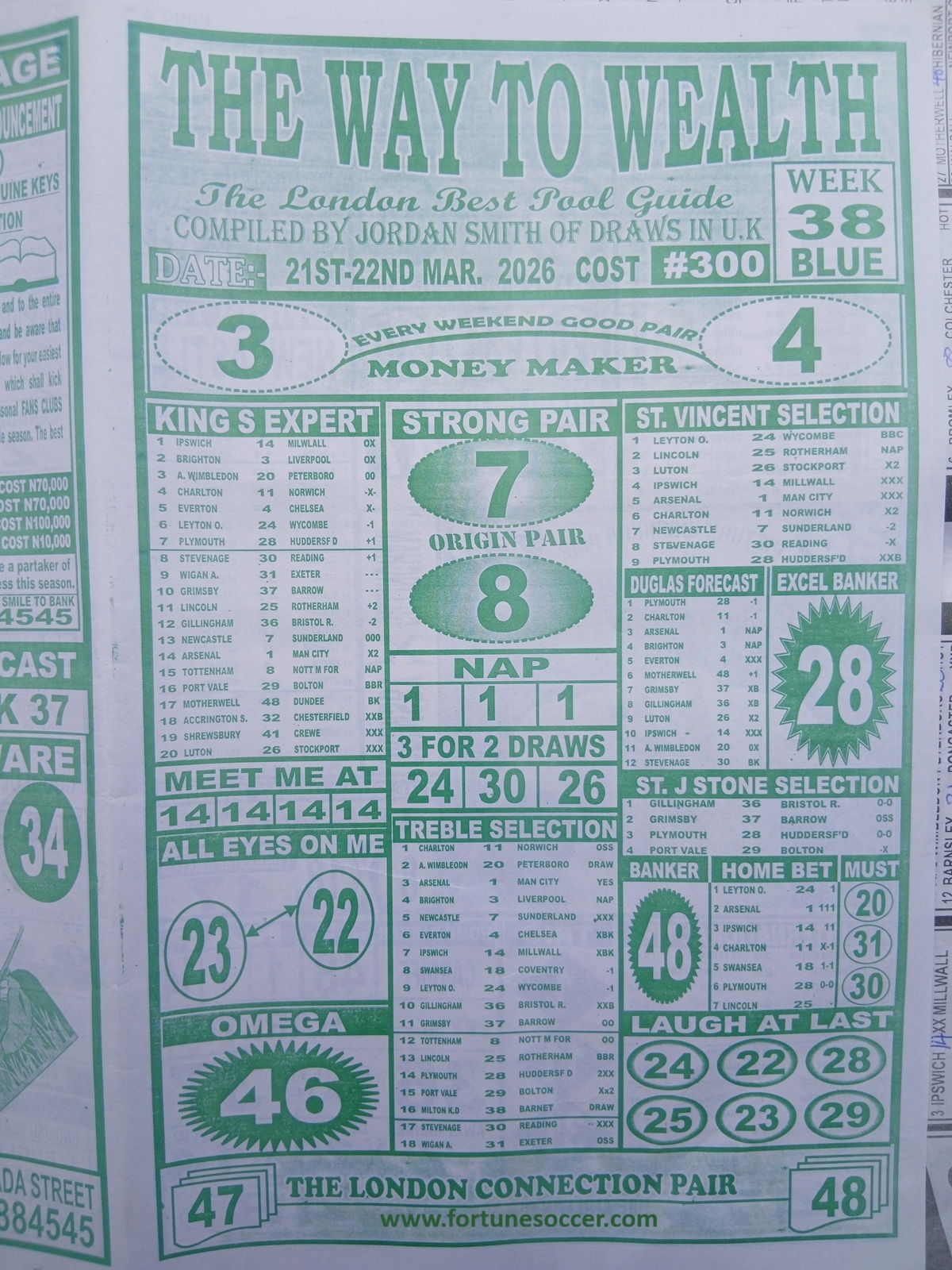 week 38 the way to wealth 2026 page 1