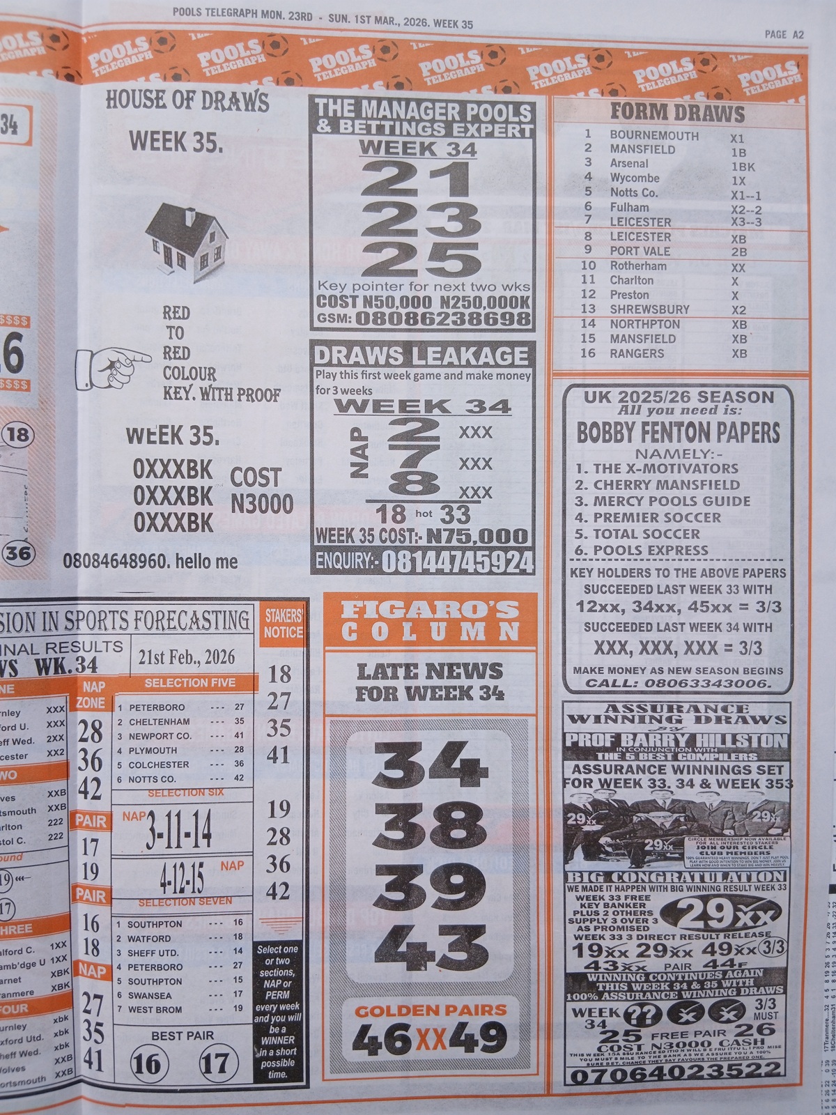 week 35 pools telegraph 2026 page 7