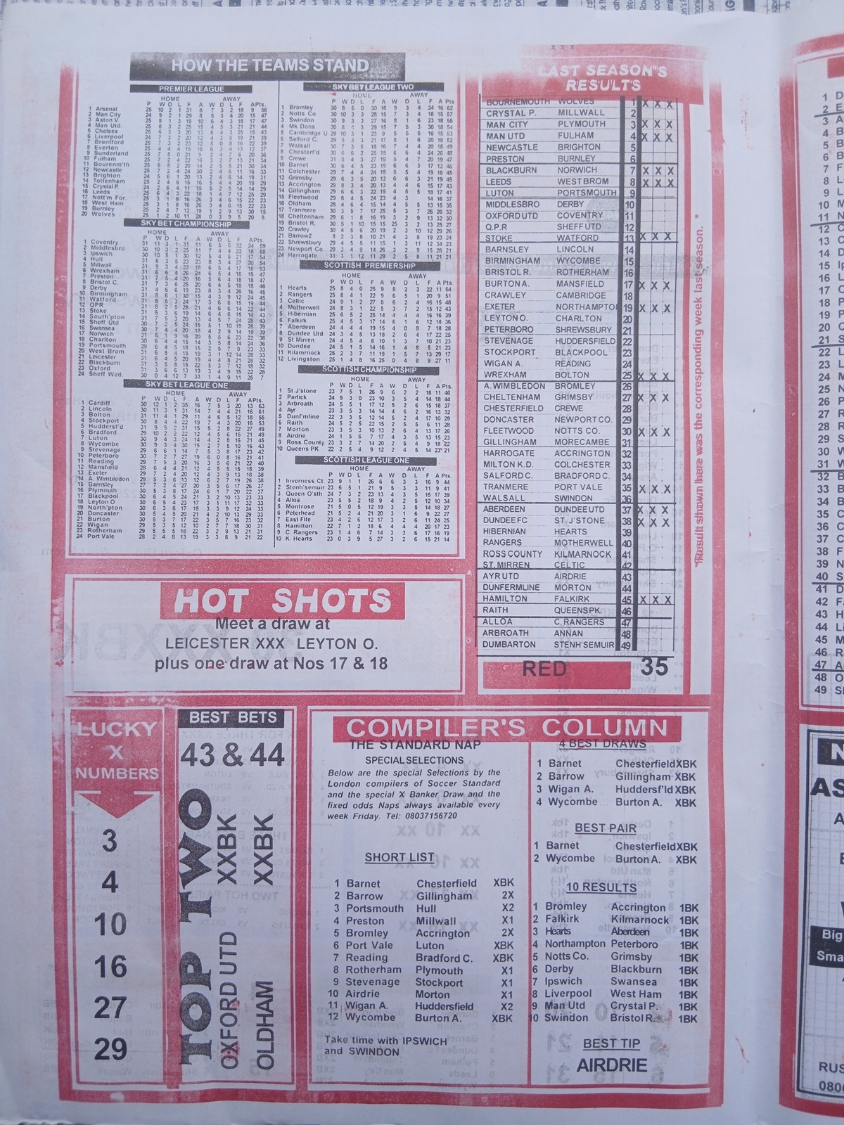 week 35 soccer x standard 2026 page 2