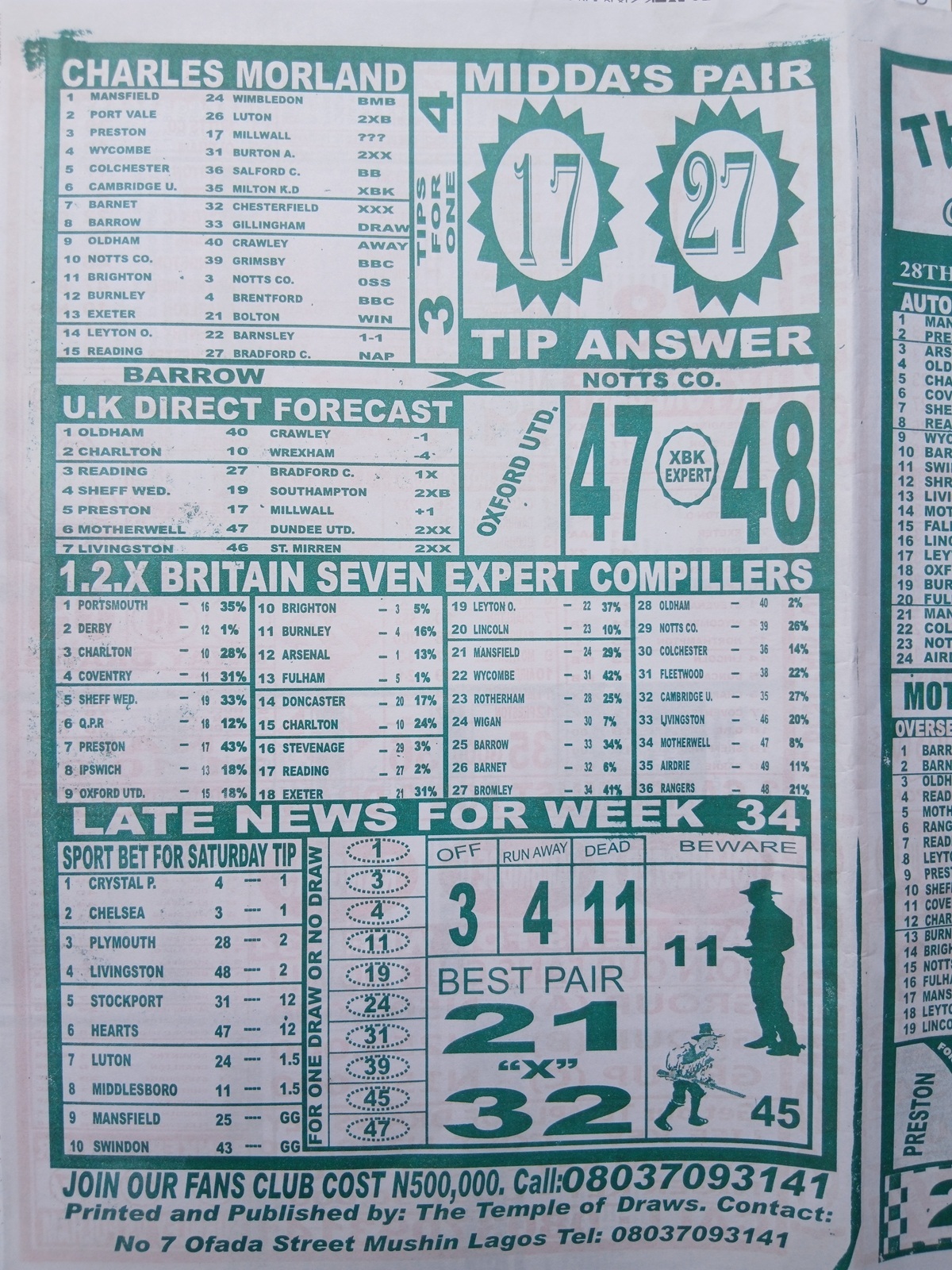 week 35 temple of draws 2026 page 4