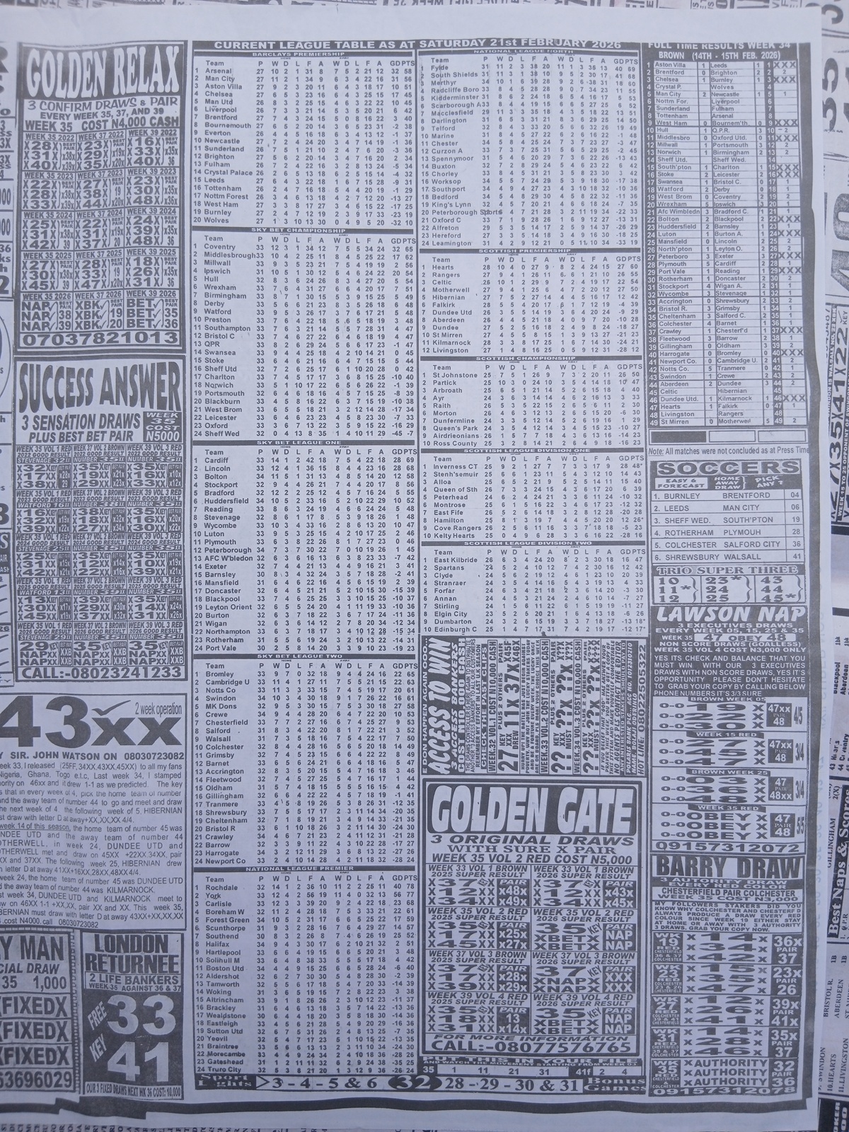 week 35 weekly telegraph 2026 page 23