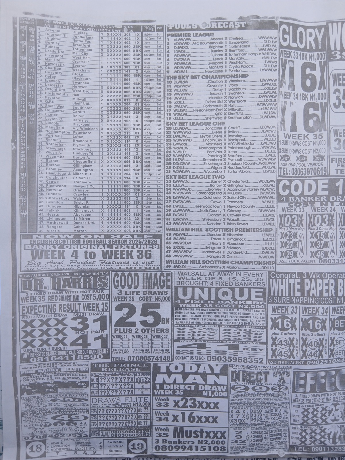 week 35 weekly telegraph 2026 page 4