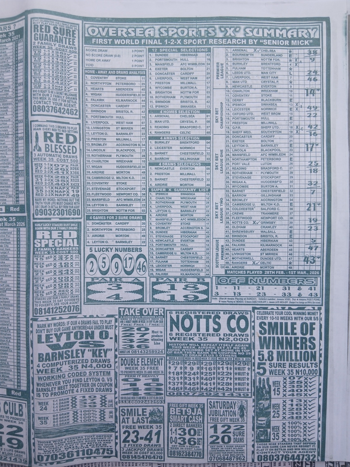 week 35 weekly telegraph 2026 page 5