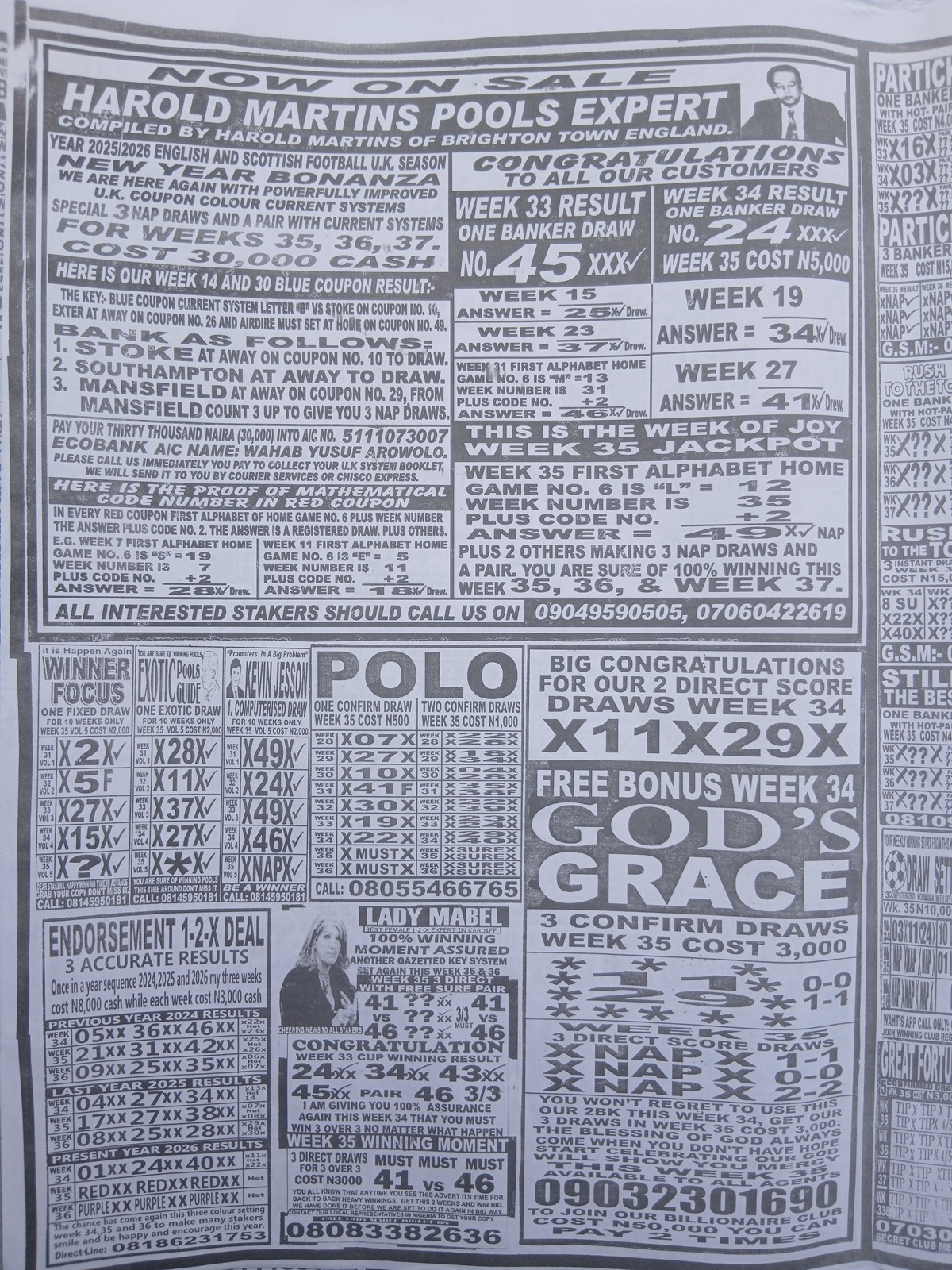 week 35 weekly telegraph 2026 page 8