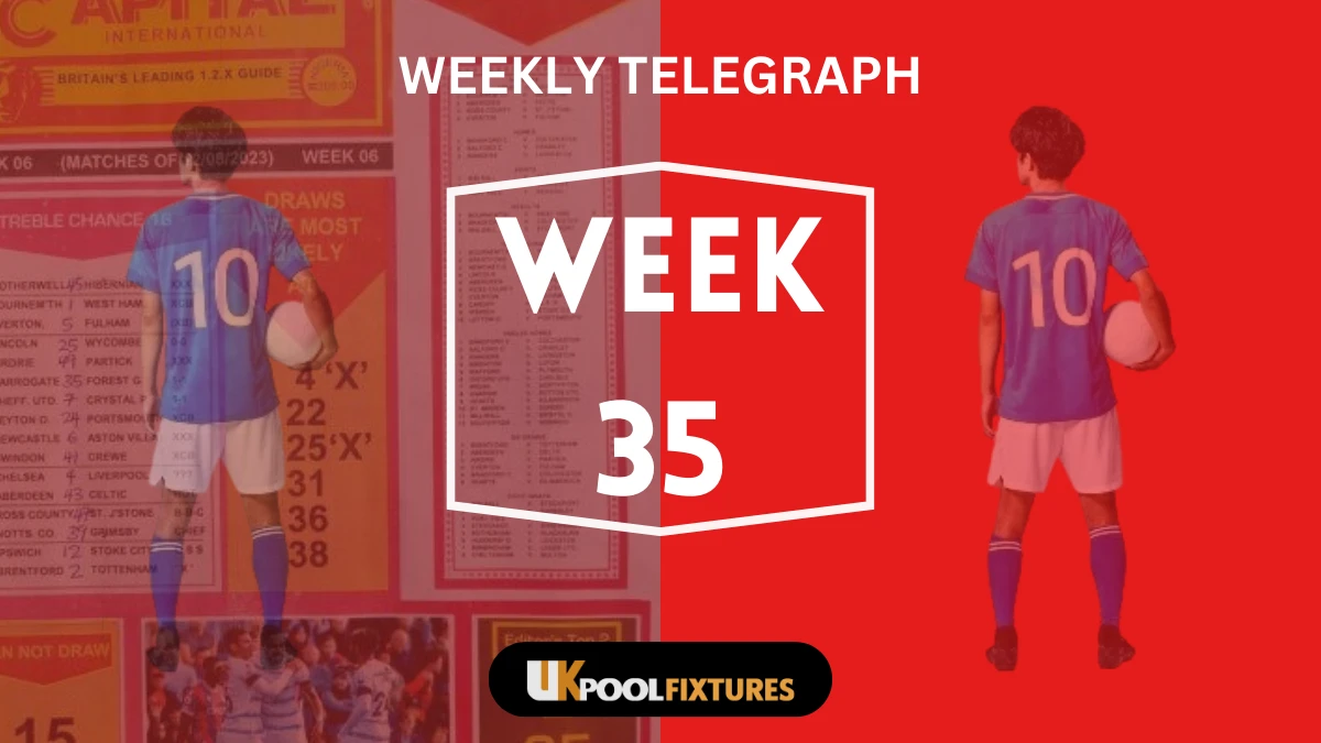 Week 35 Weekly Telegraph Papers 2026