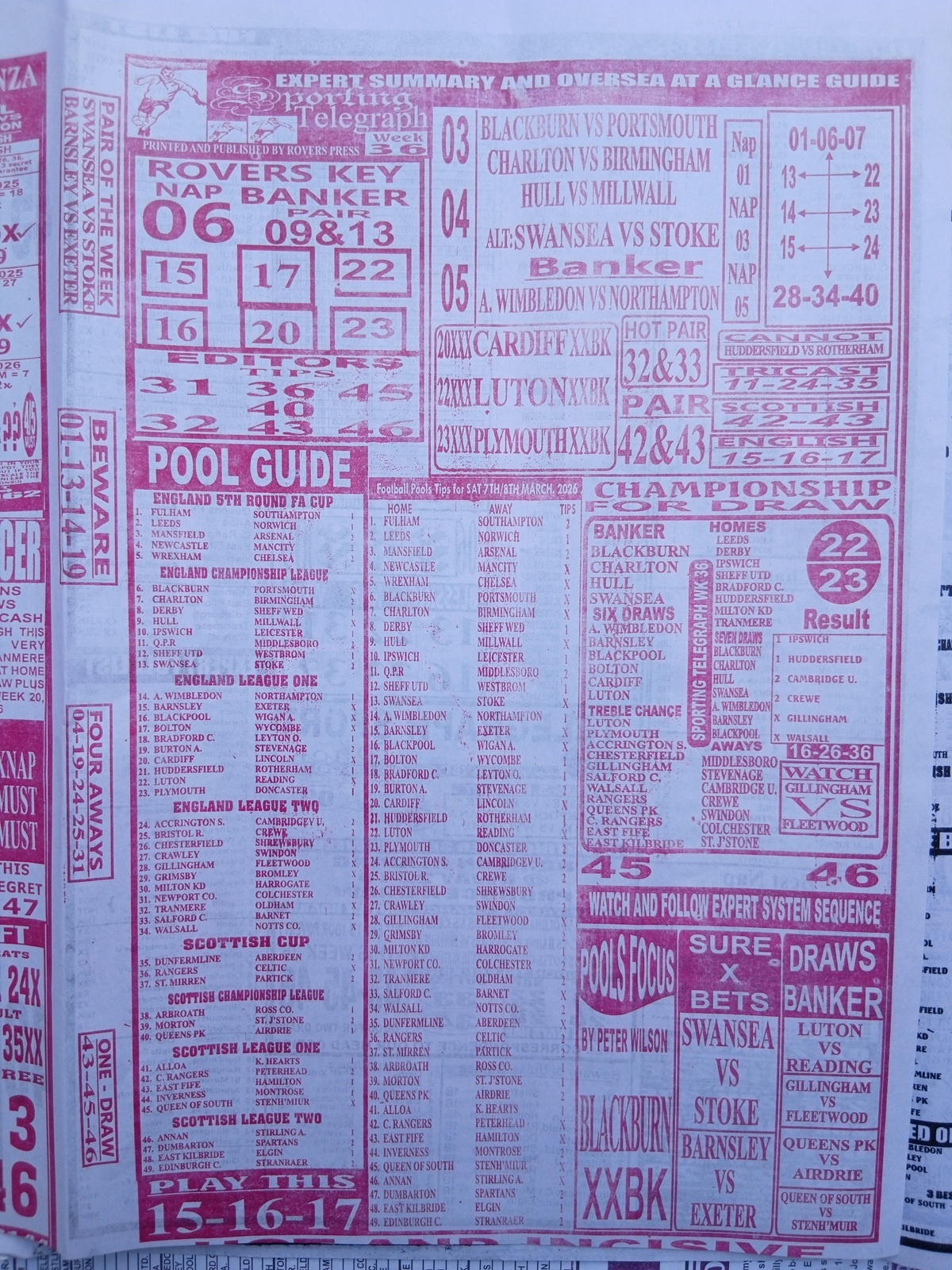 week 36 sporting telegraph 2026 page 3