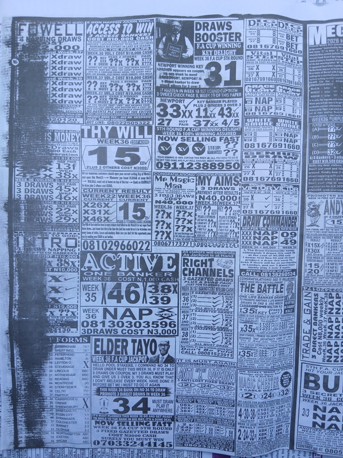 week 36 weekly telegraph 2026 page 12