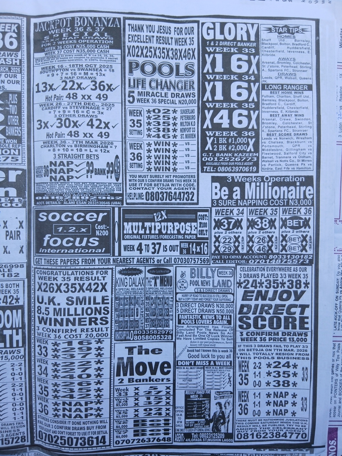 week 36 weekly telegraph 2026 page 17