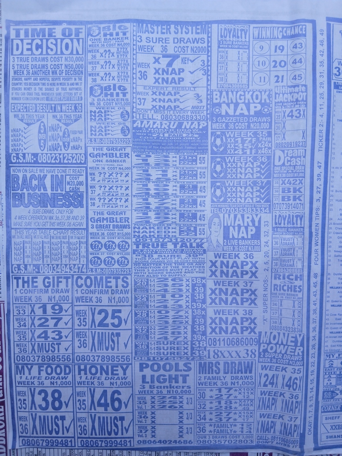 week 36 weekly telegraph 2026 page 24