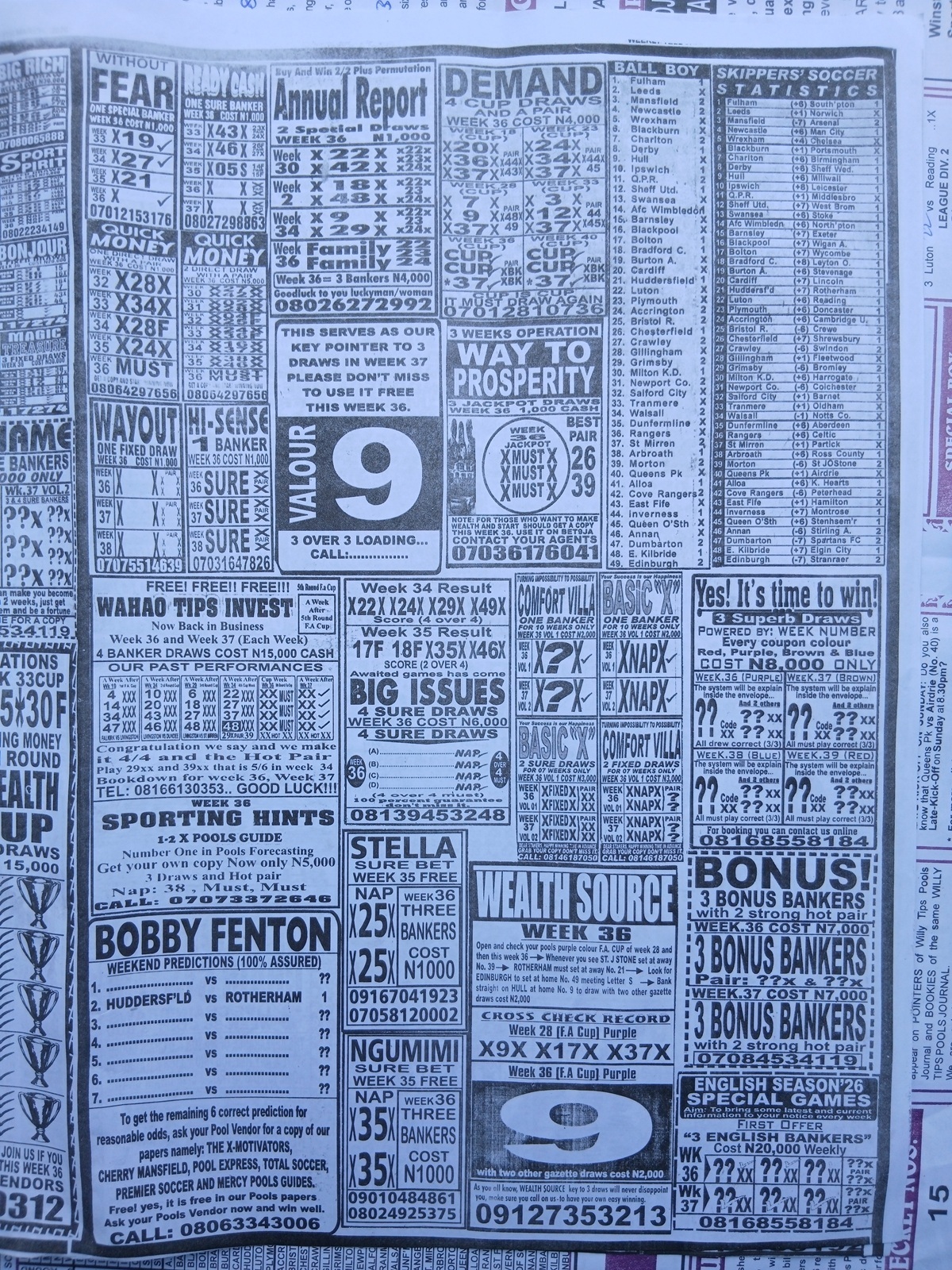 week 36 weekly telegraph 2026 page 9