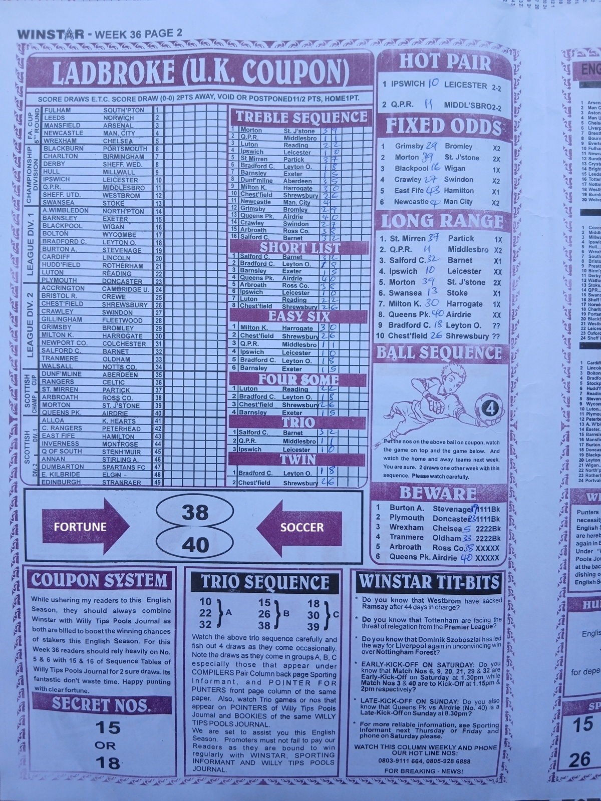 week 36 winstar 2026 page 2