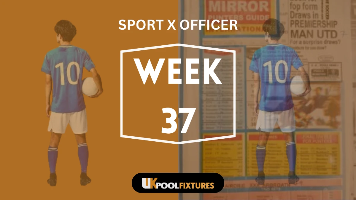 Week 37 Pool Late Newspapers Sport Officer