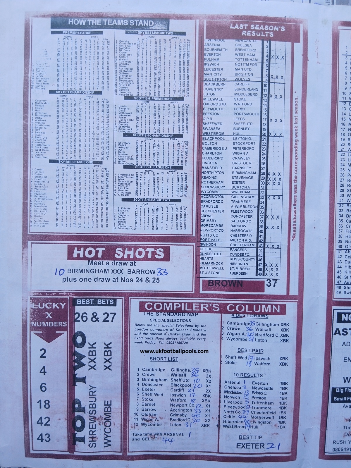 week 37 soccer x standard 2026 page 2