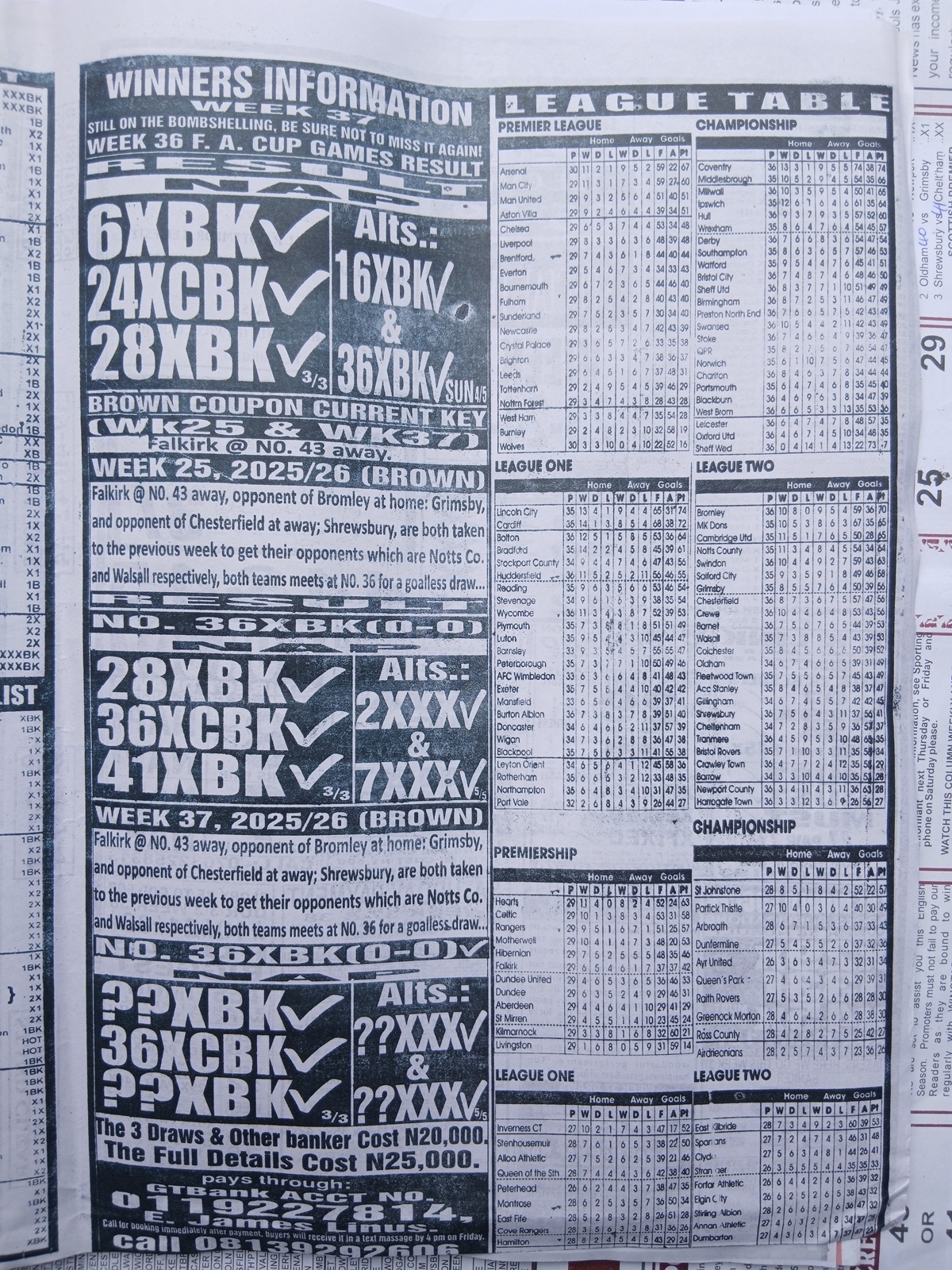 week 37 sporting telegraph 2026 page 7