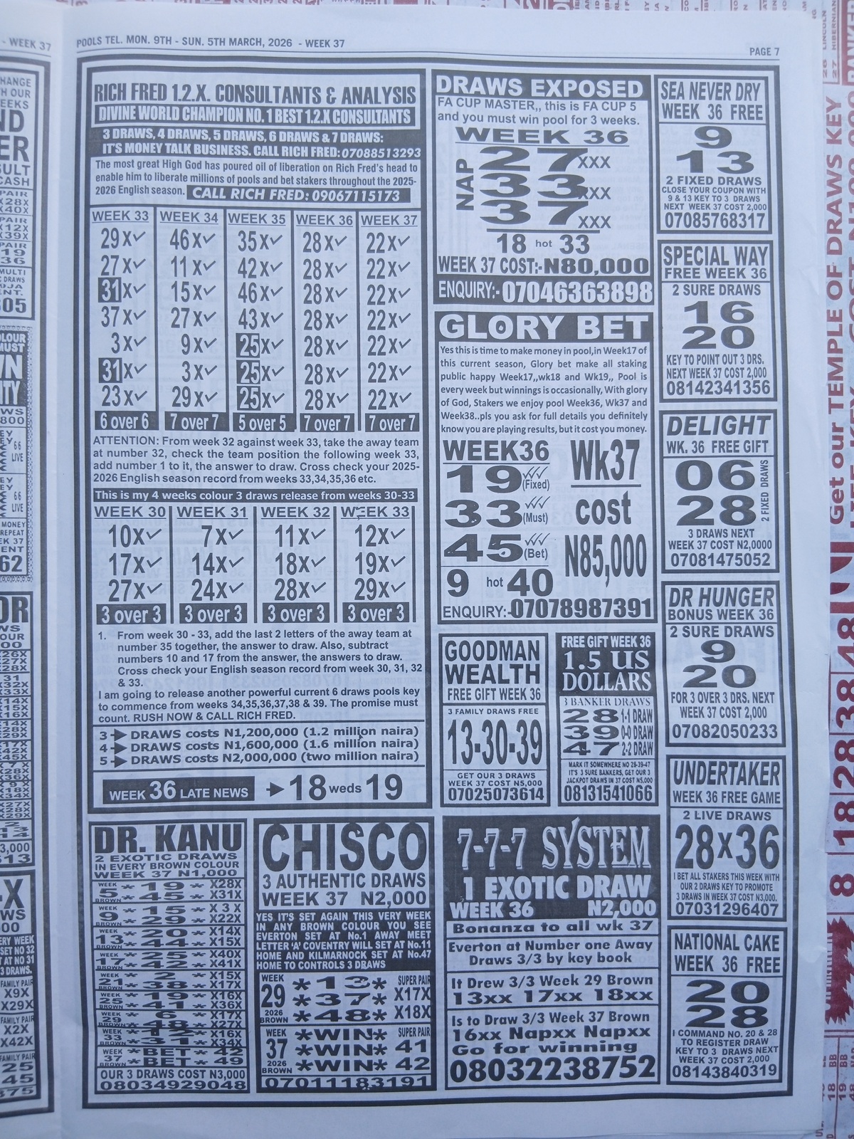 week 37 pools telegraph 2026 page 11