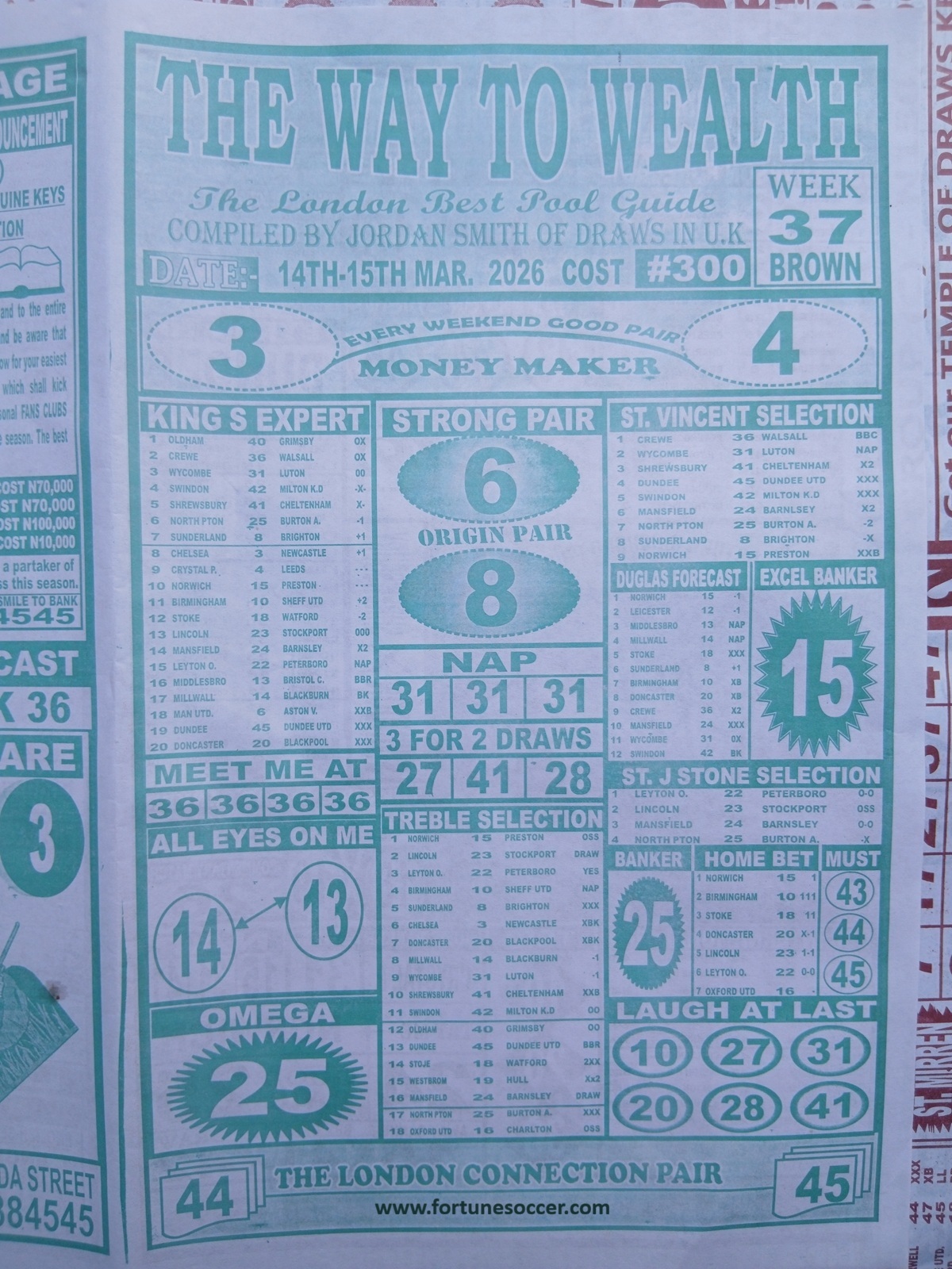 week 37 the way to wealth 2026 page 1