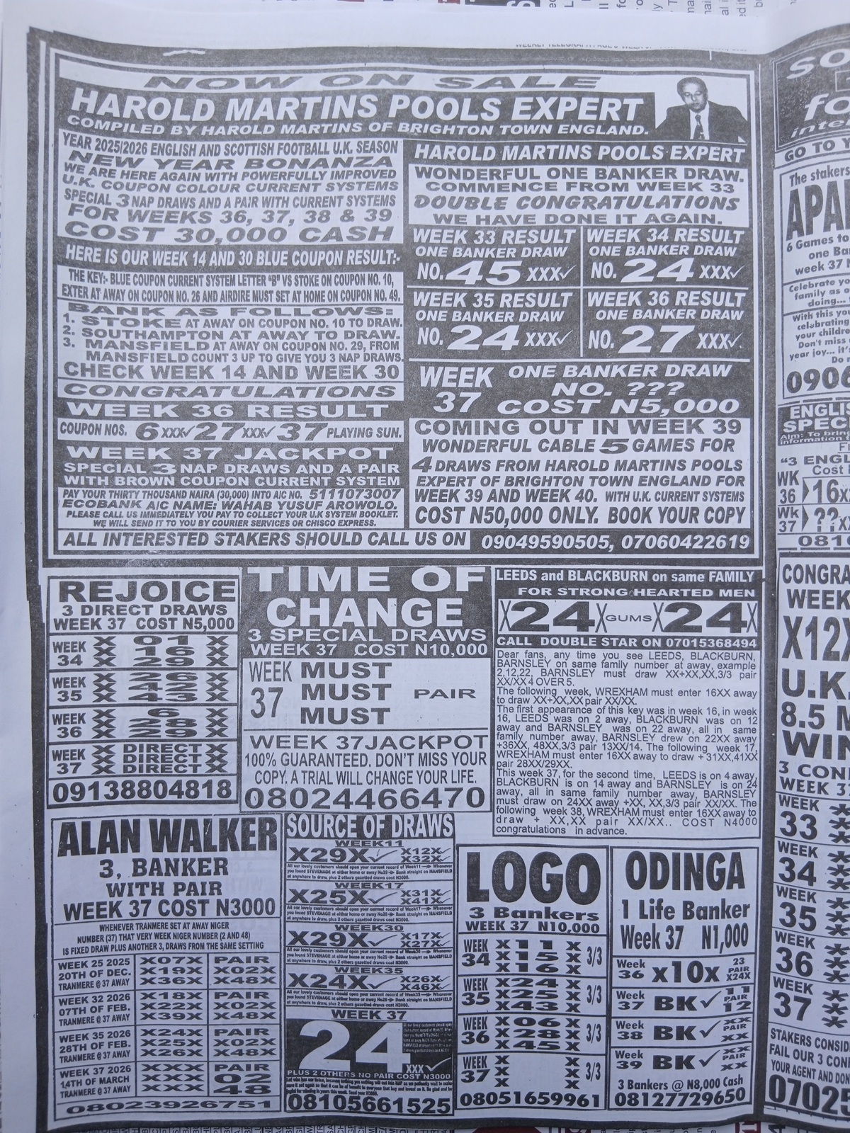 week 37 weekly telegraph 2026 page 10