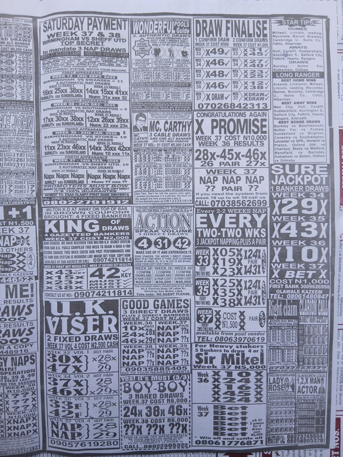 week 37 weekly telegraph 2026 page 13