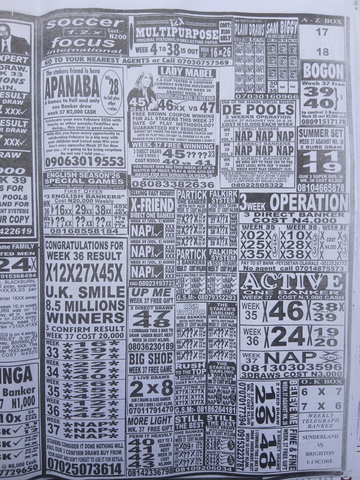 week 37 weekly telegraph 2026 page 15