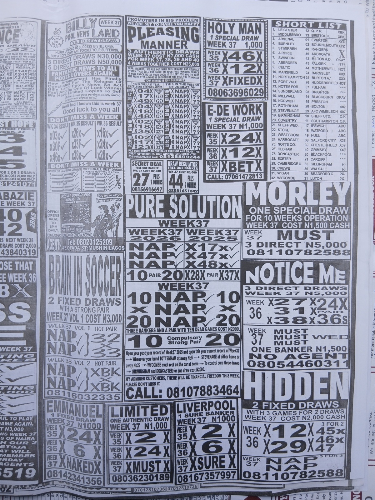 week 37 weekly telegraph 2026 page 17