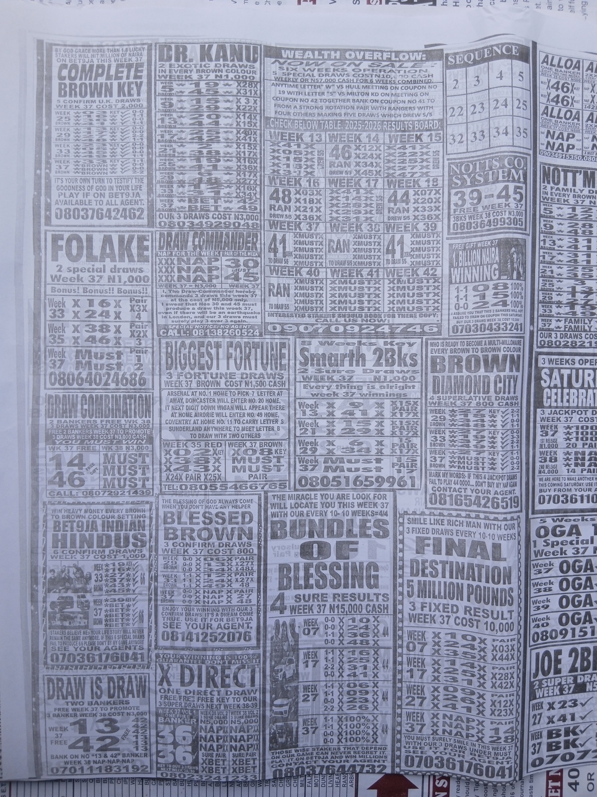 week 37 weekly telegraph 2026 page 18