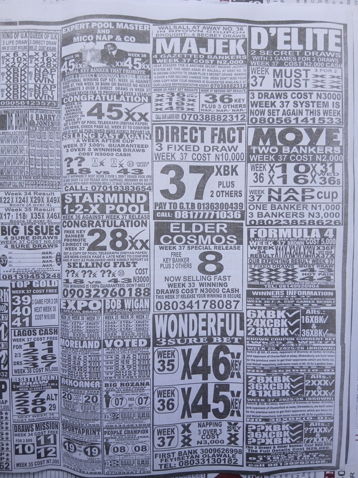 week 37 weekly telegraph 2026 page 21