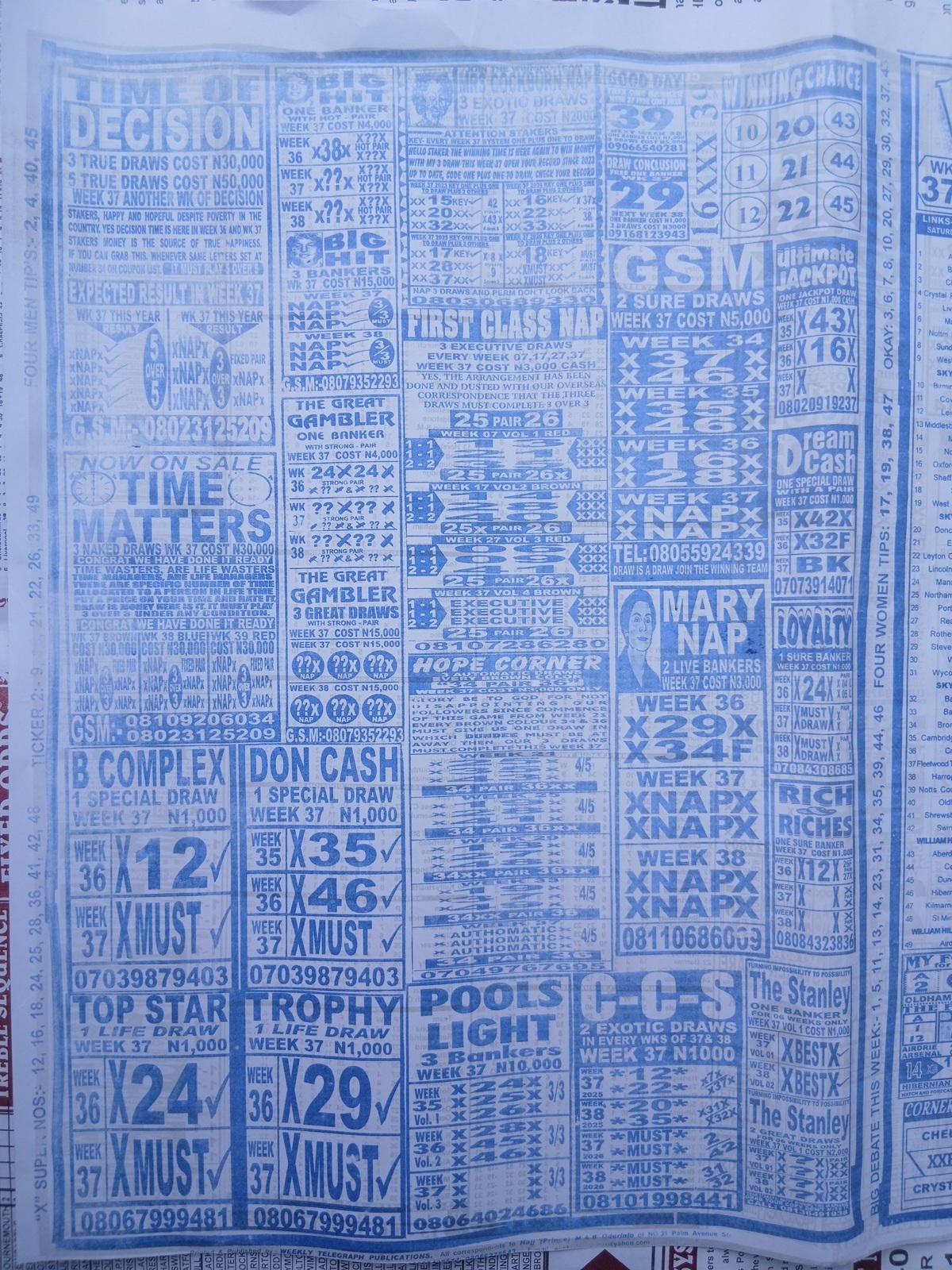 week 37 weekly telegraph 2026 page 24