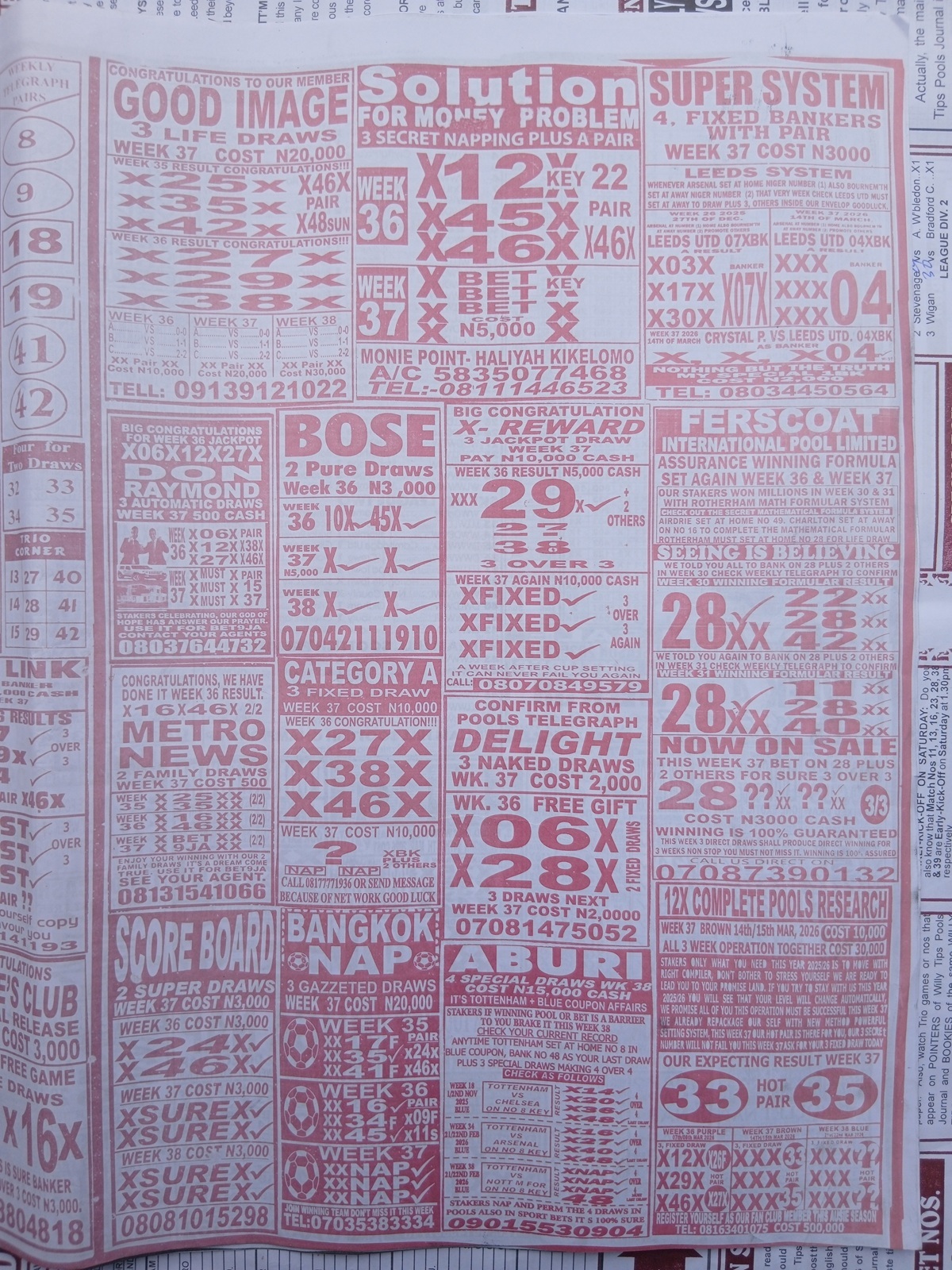 week 37 weekly telegraph 2026 page 3