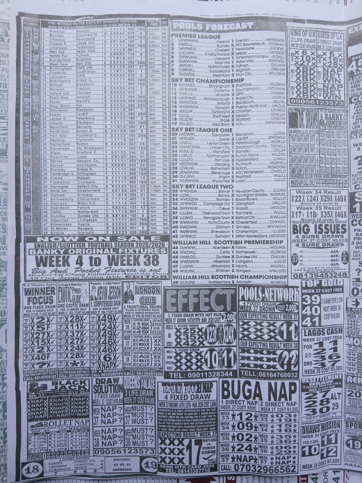 week 37 weekly telegraph 2026 page 4