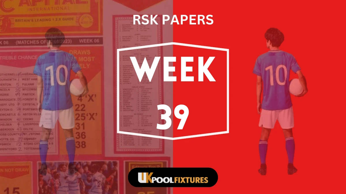 Week 39 Pool Rsk Papers 2026
