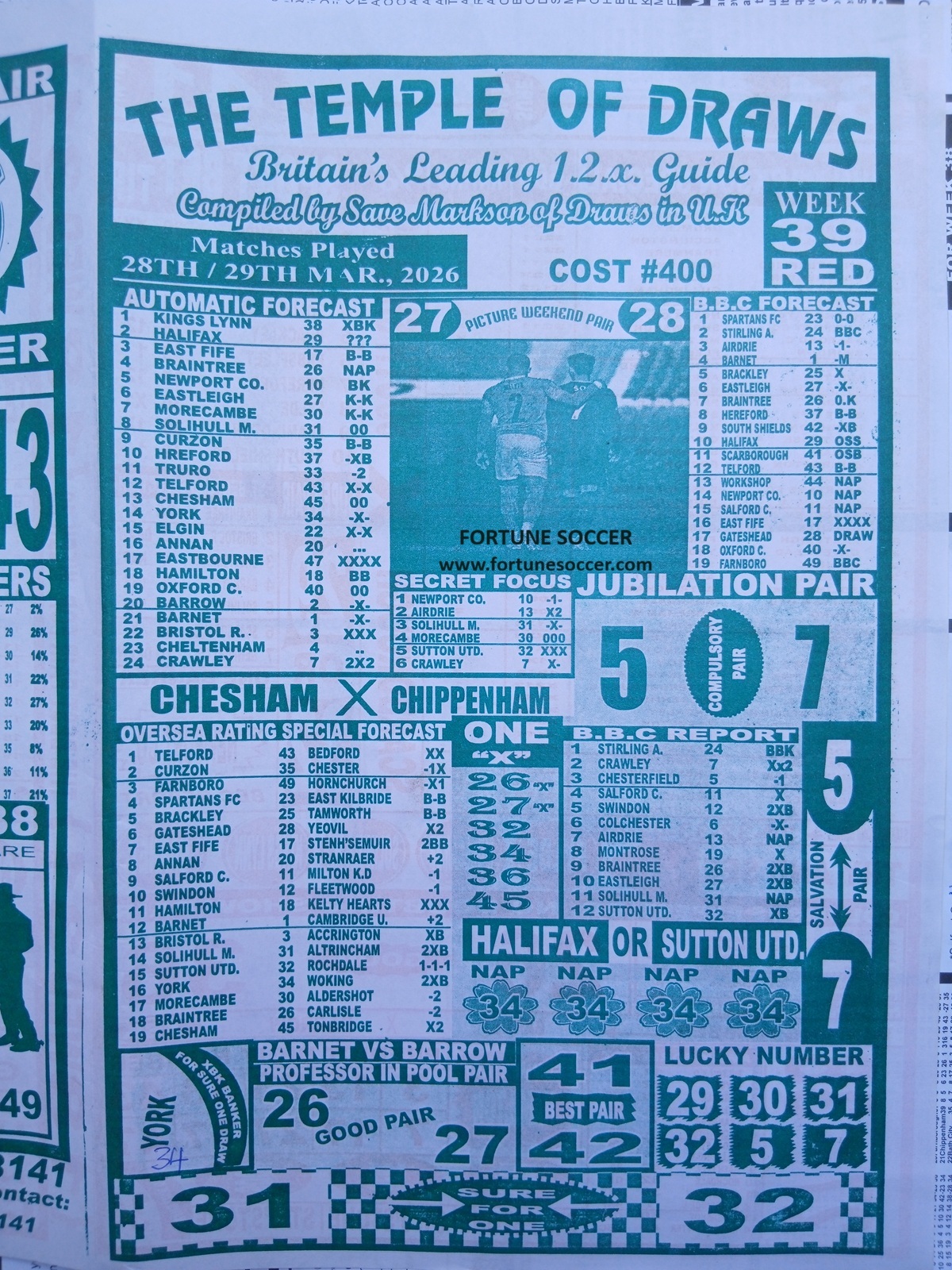 week 39 temple of draw 2026 page 1