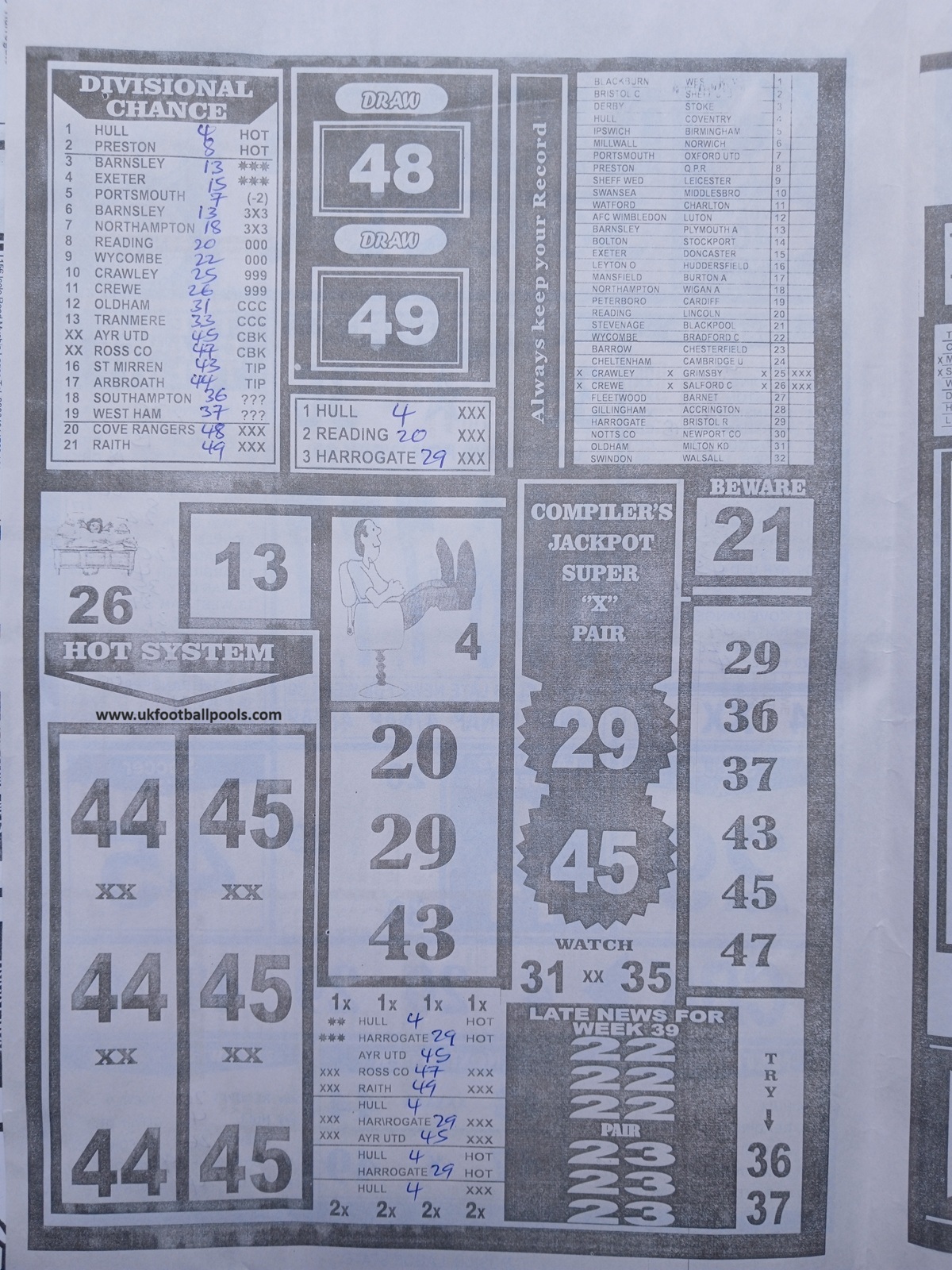 week 40 bigwin soccer 2026 page 2