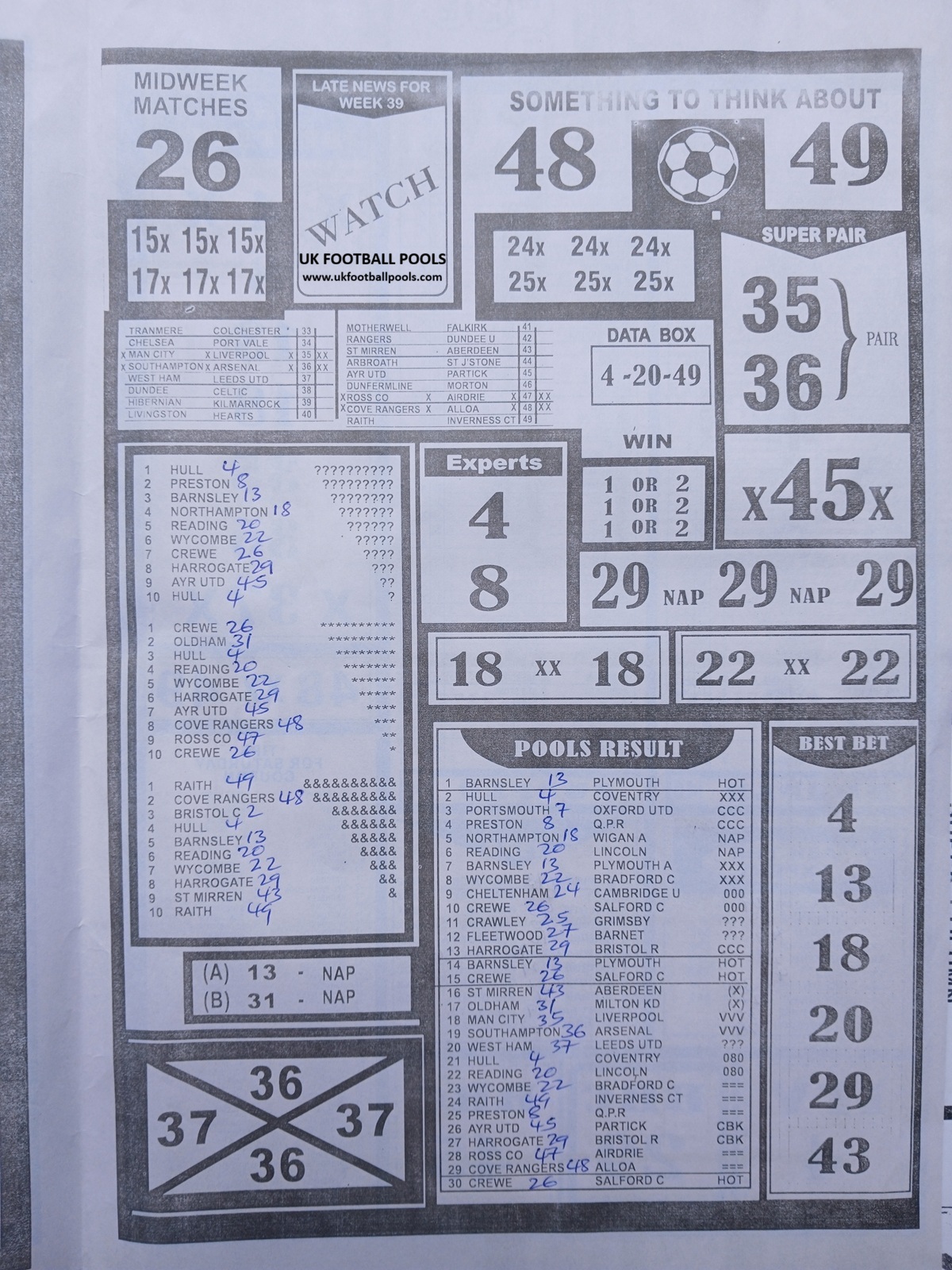 week 40 bigwin soccer 2026 page 3