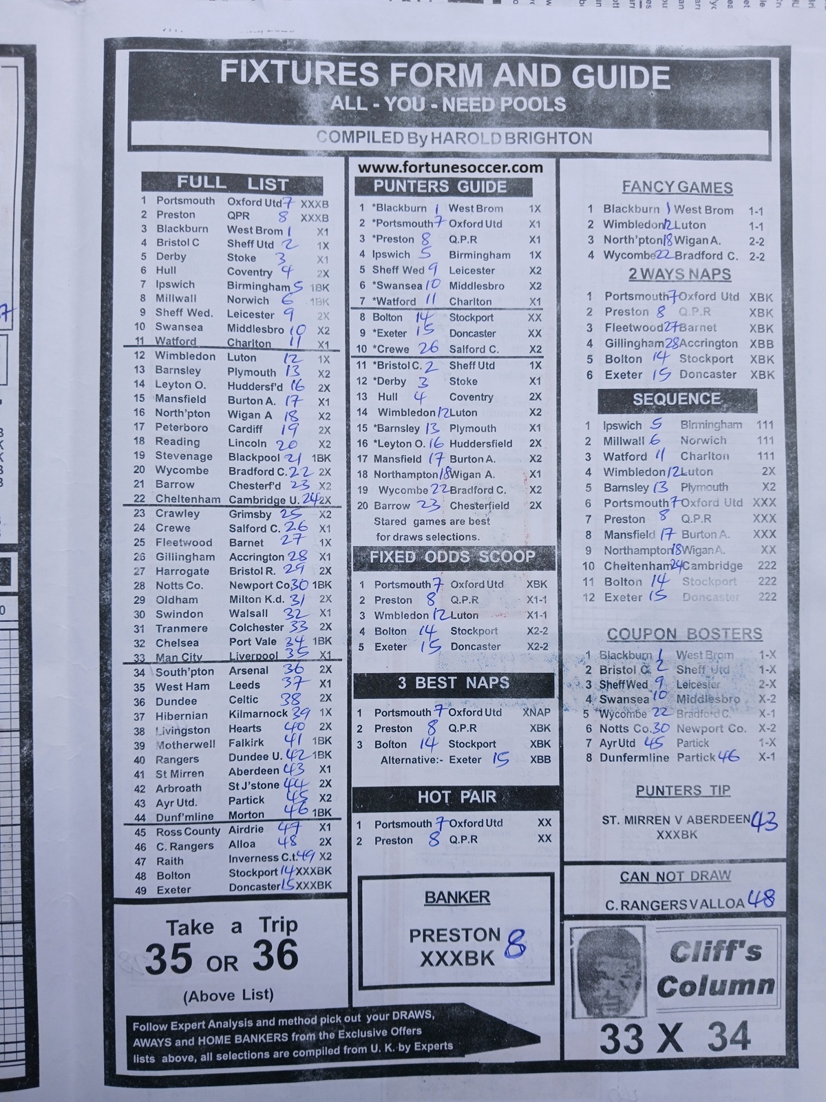 week 40 mirror punters guide 2026 page 3