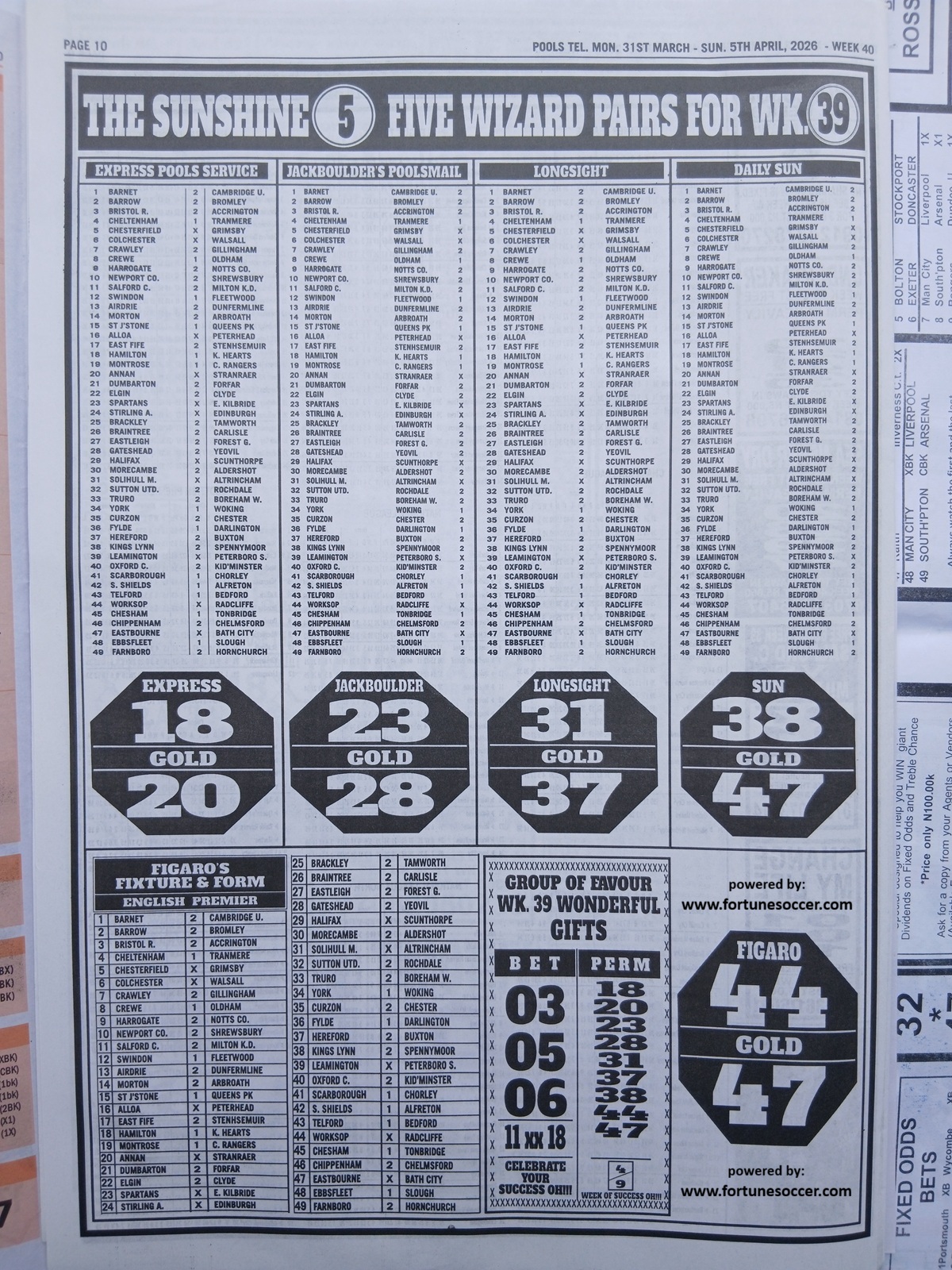 week 40 pools telegraph 2026 page 14