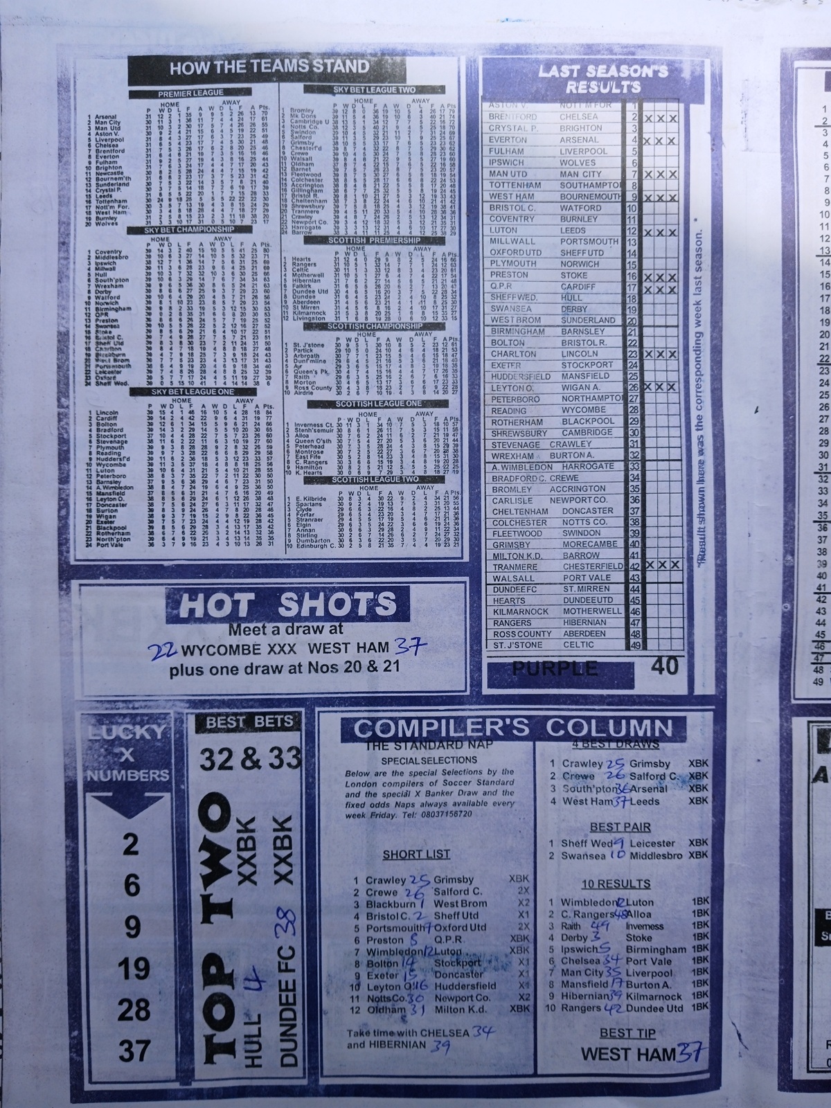 week 40 soccer x standard 2026 page 2