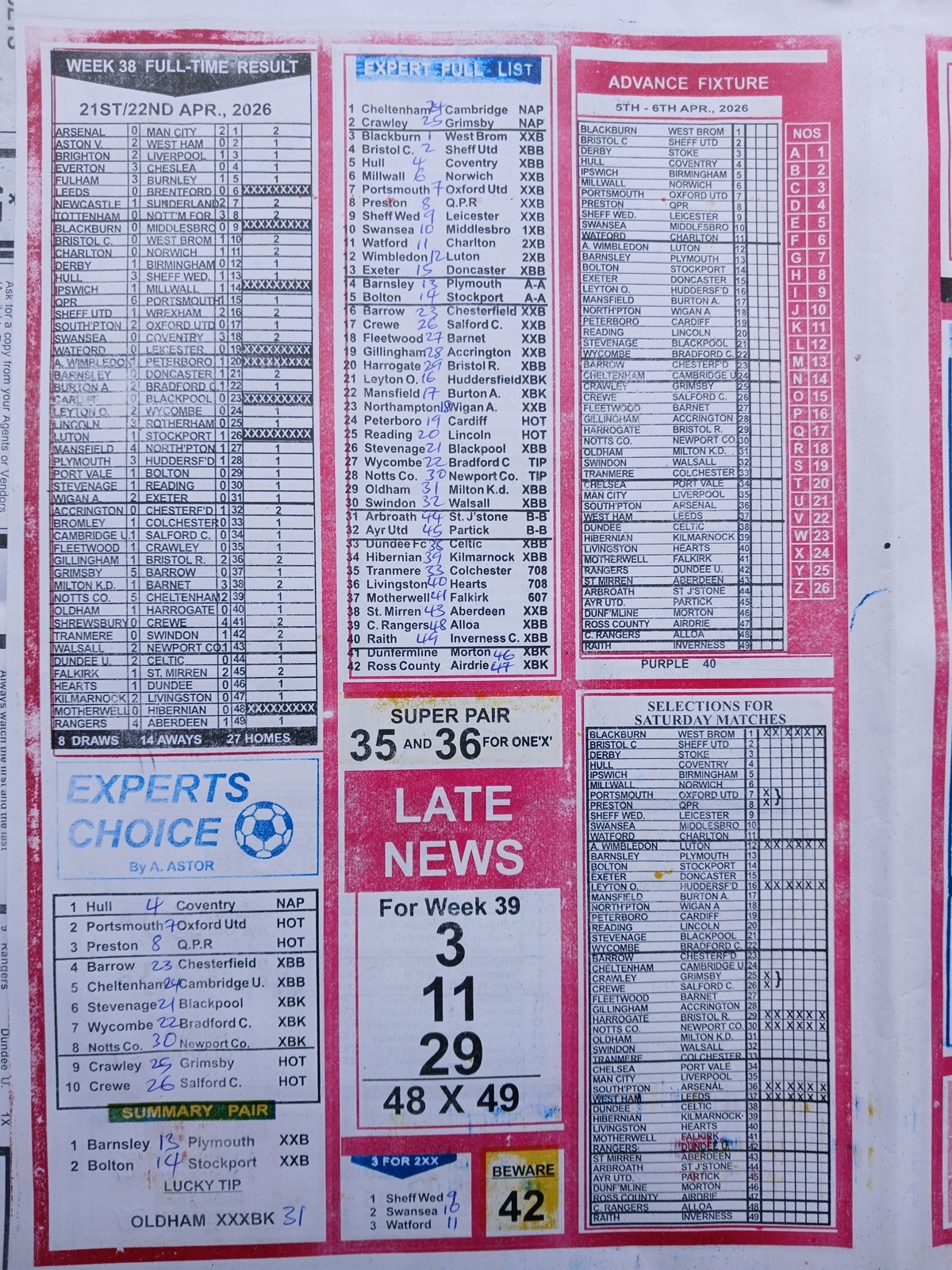 week 40 soccer x standard 2026 page 4