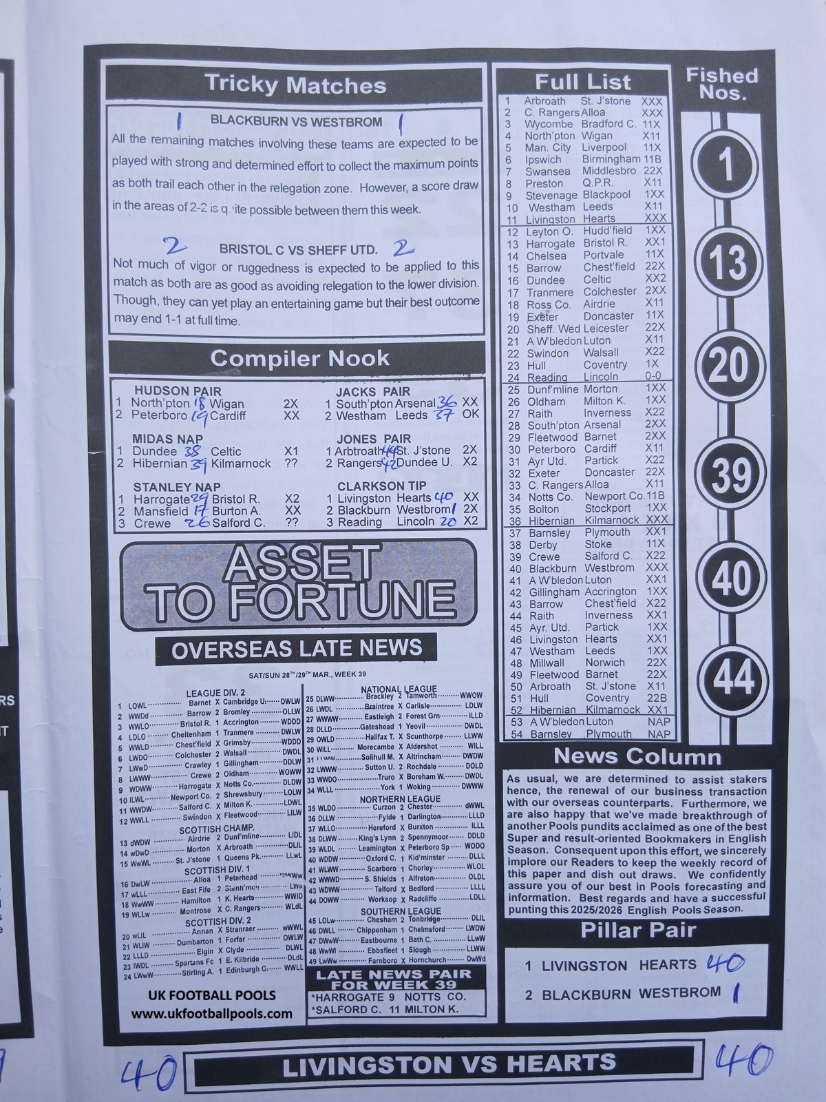 week 40 sporting informant 2026 page 3
