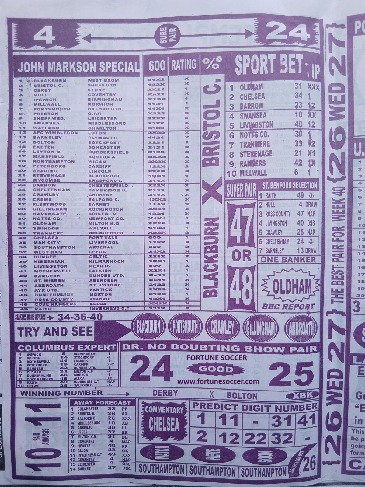 week 40 temple of draws 2026 page 2