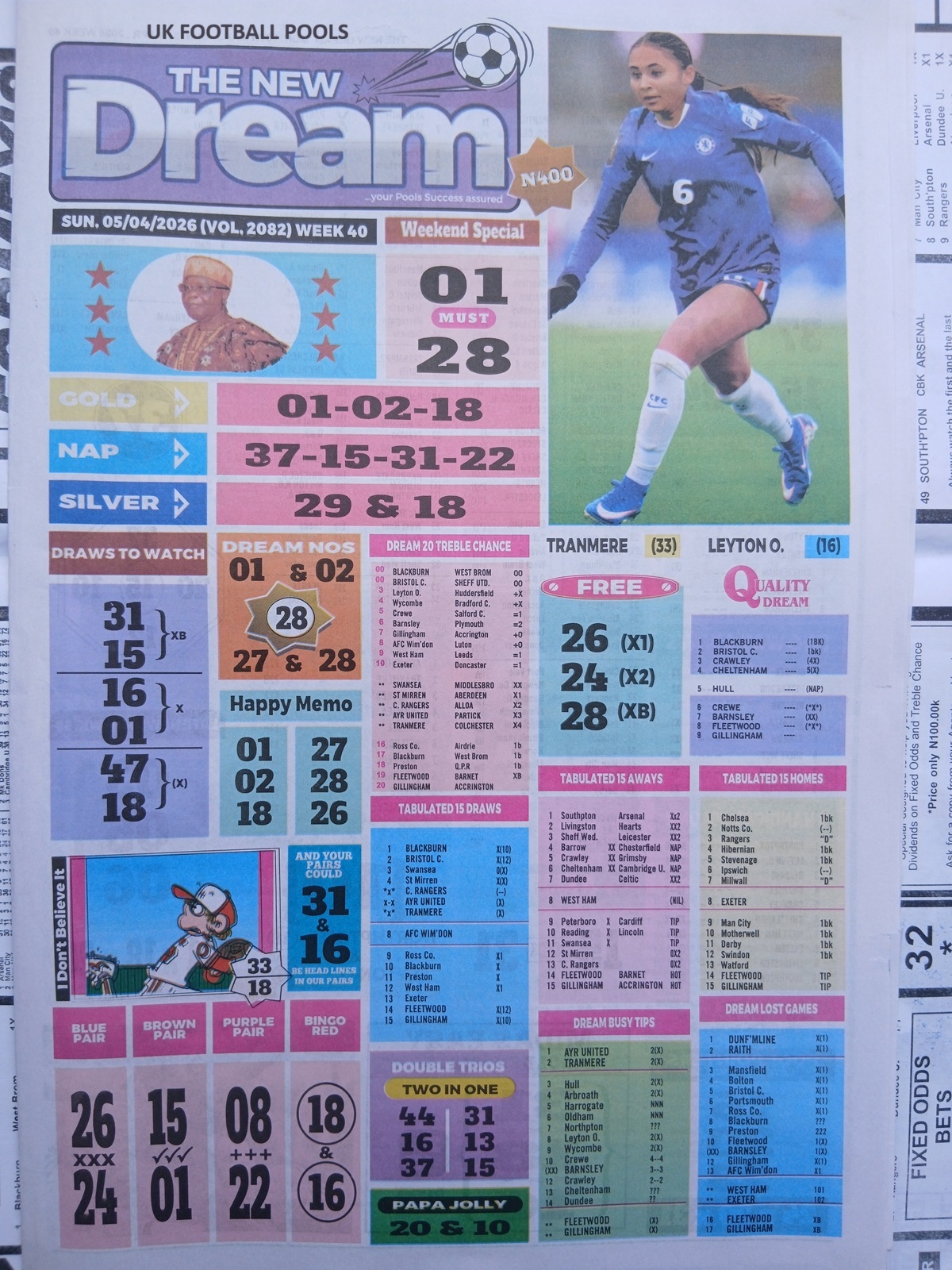 week 40 the new dream 2026 page 1