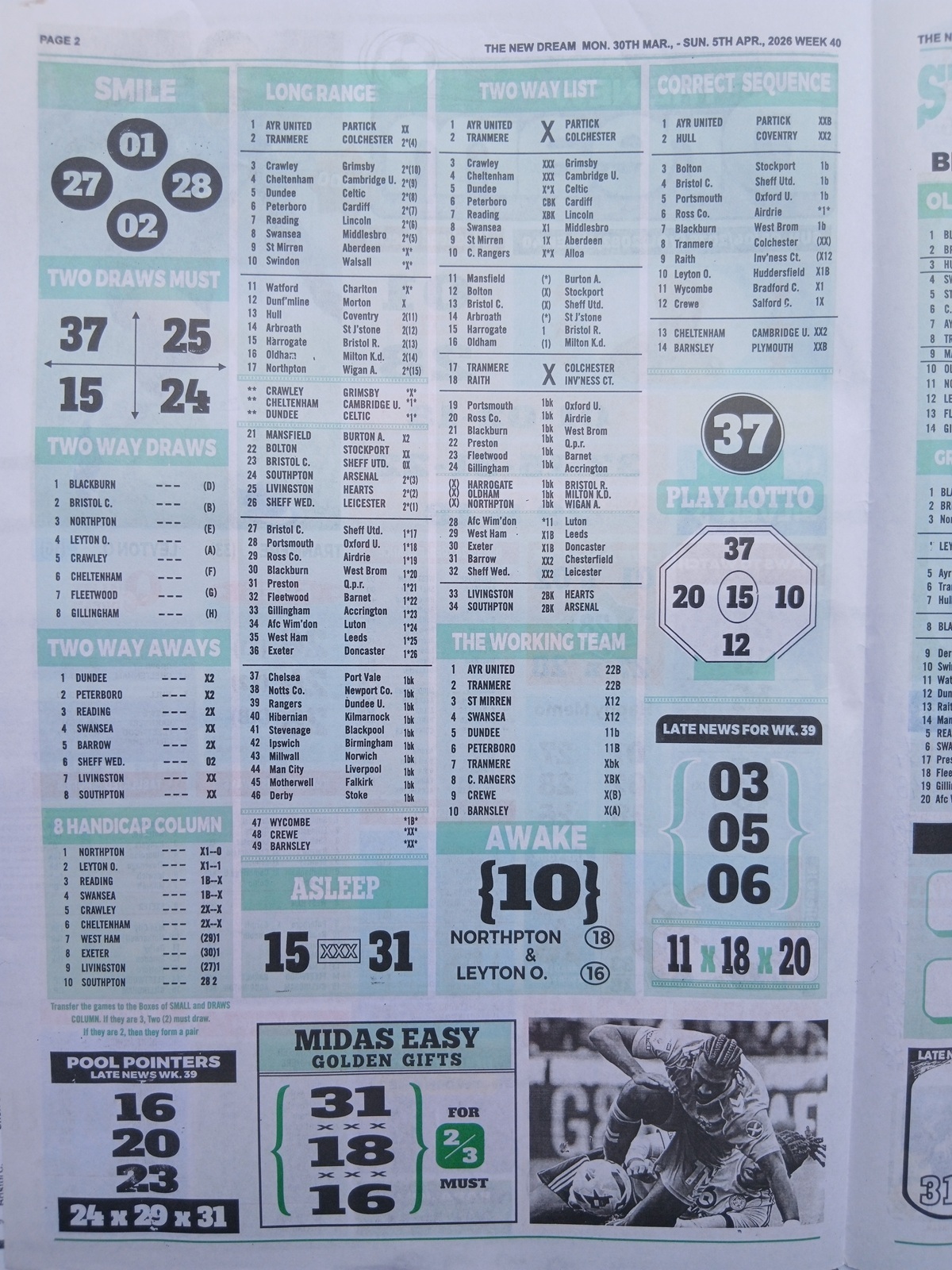 week 40 the new dream 2026 page 2