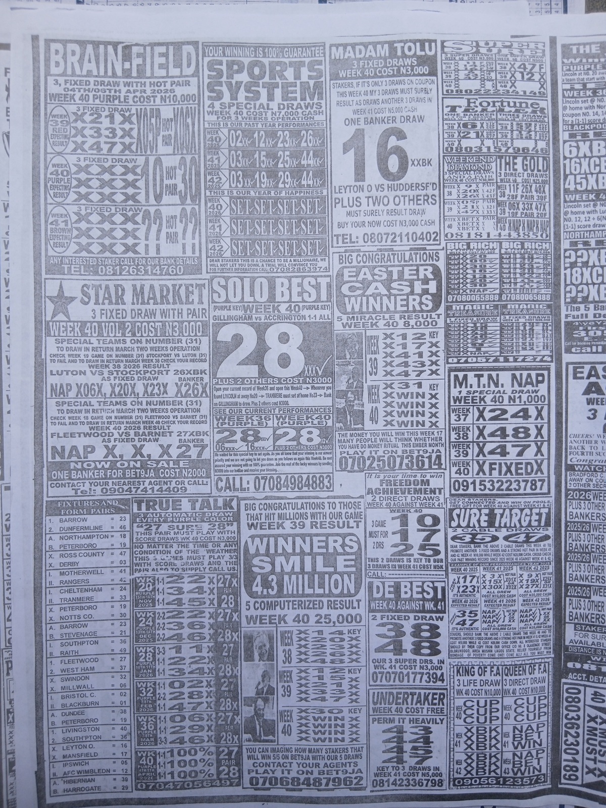 week 40 weekly telegraph 2026 page 10