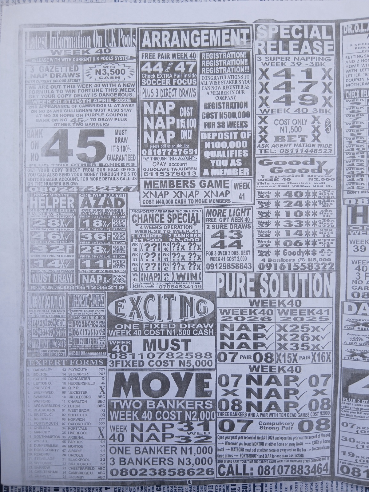 week 40 weekly telegraph 2026 page 12