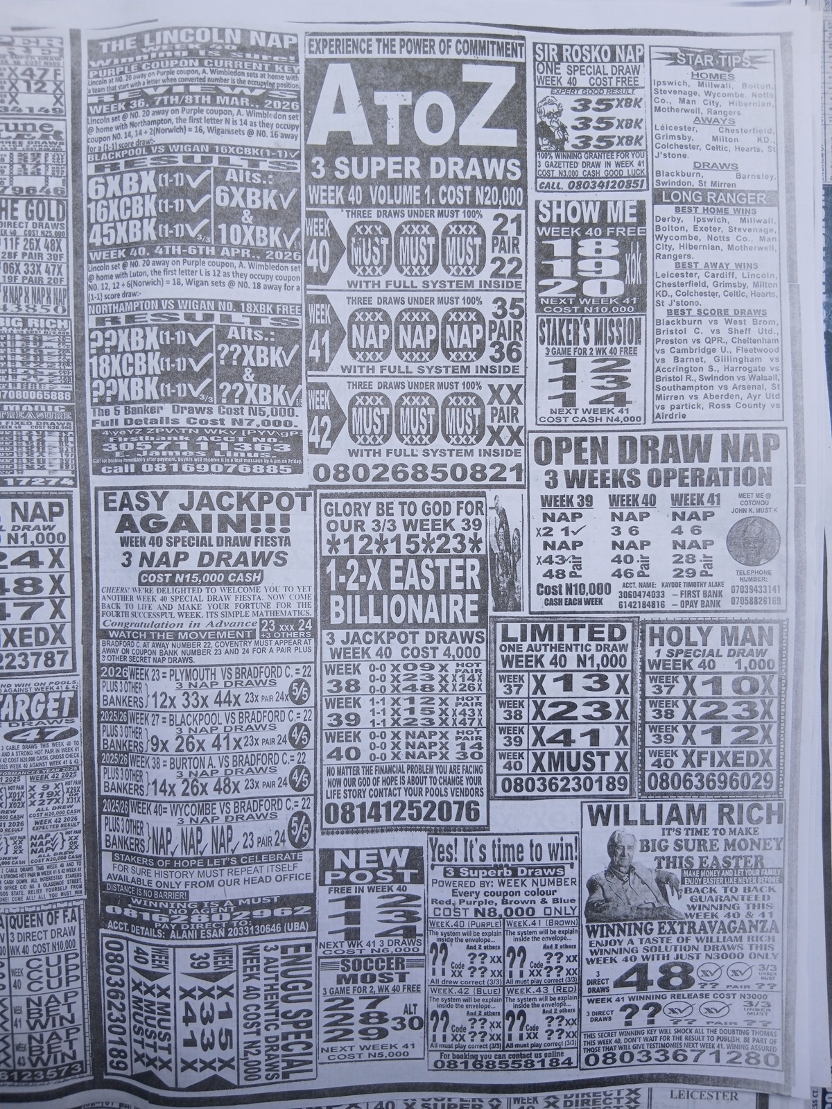 week 40 weekly telegraph 2026 page 15