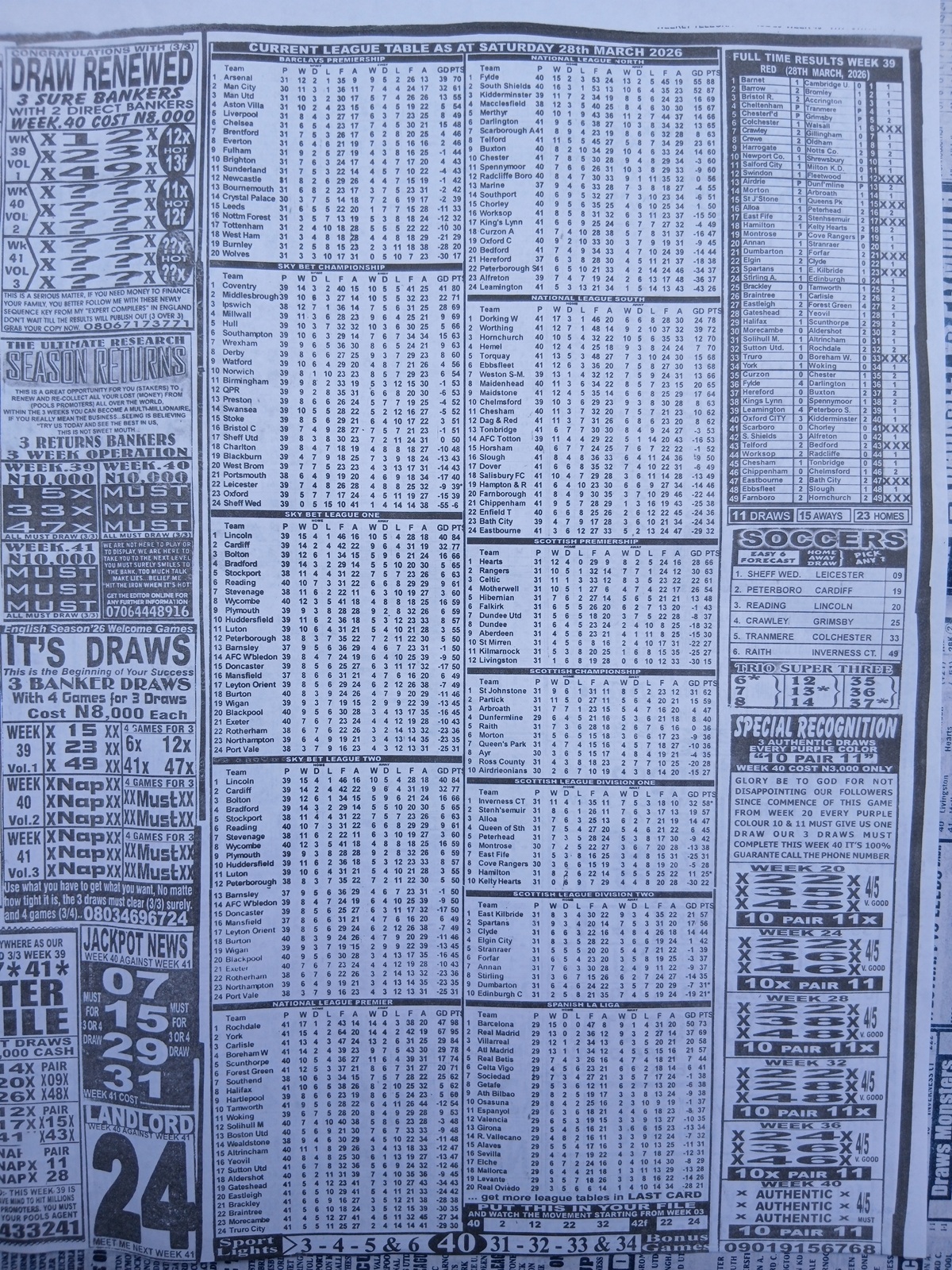 week 40 weekly telegraph 2026 page 23