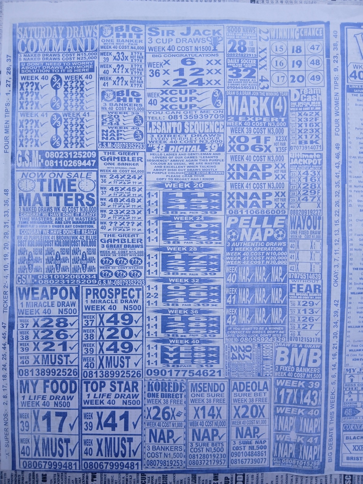 week 40 weekly telegraph 2026 page 24