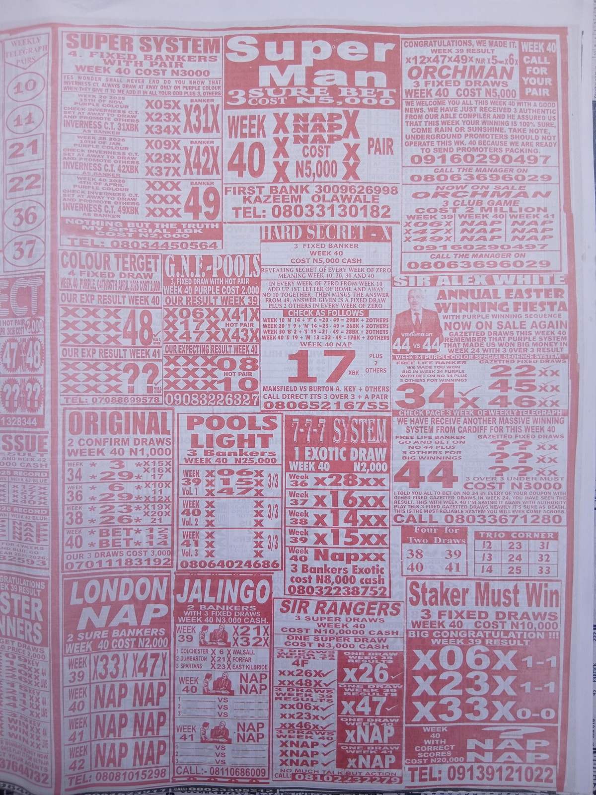 week 40 weekly telegraph 2026 page 3